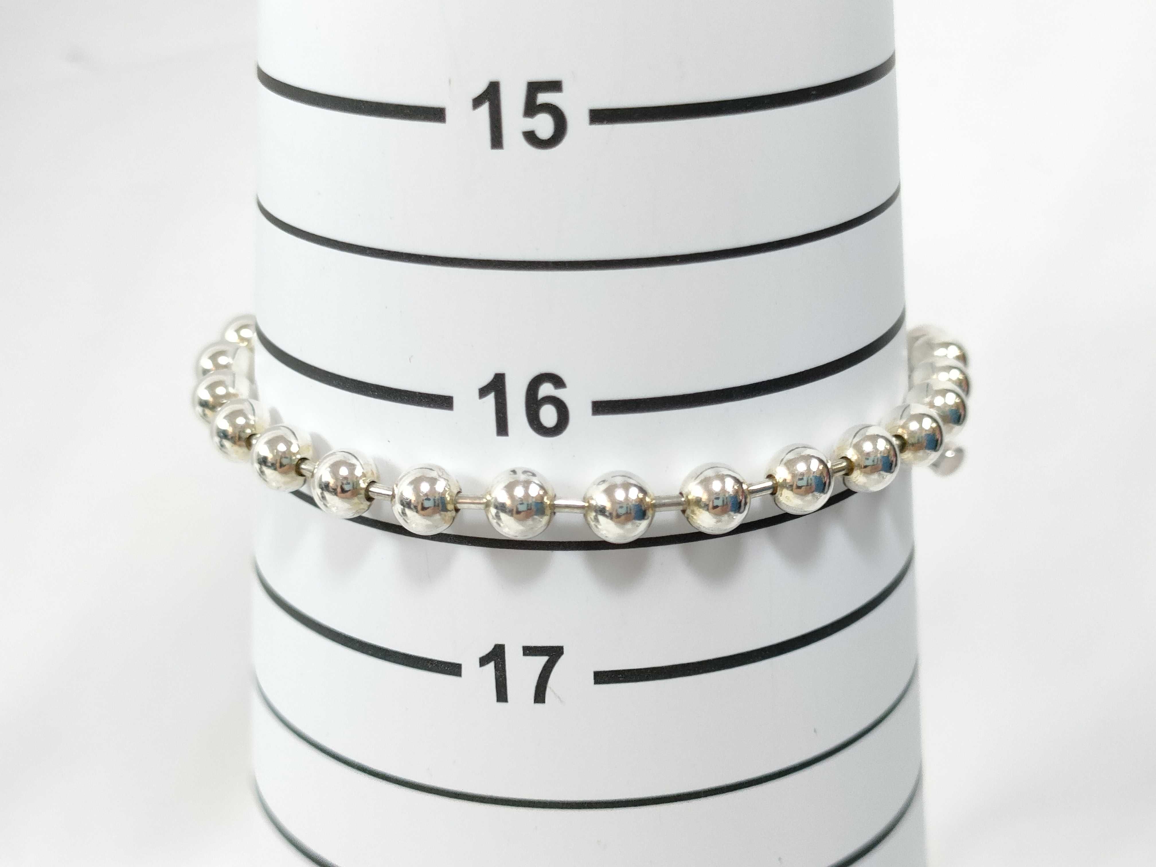 Ball Chain Bracelet, SV925, 15.8g, Bracelet/Bangle — view 6