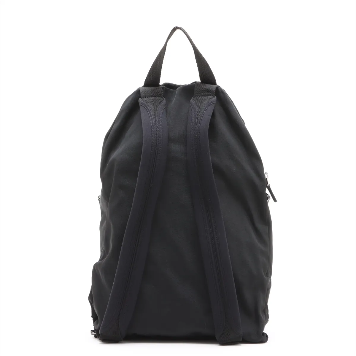 Sherry line nylon x leather backpack/rucksack black 122349 — view 2