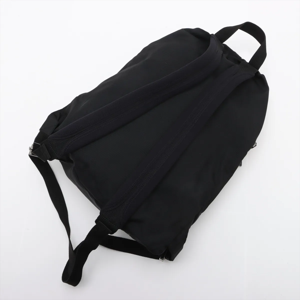 Sherry line nylon x leather backpack/rucksack black 122349 — view 5