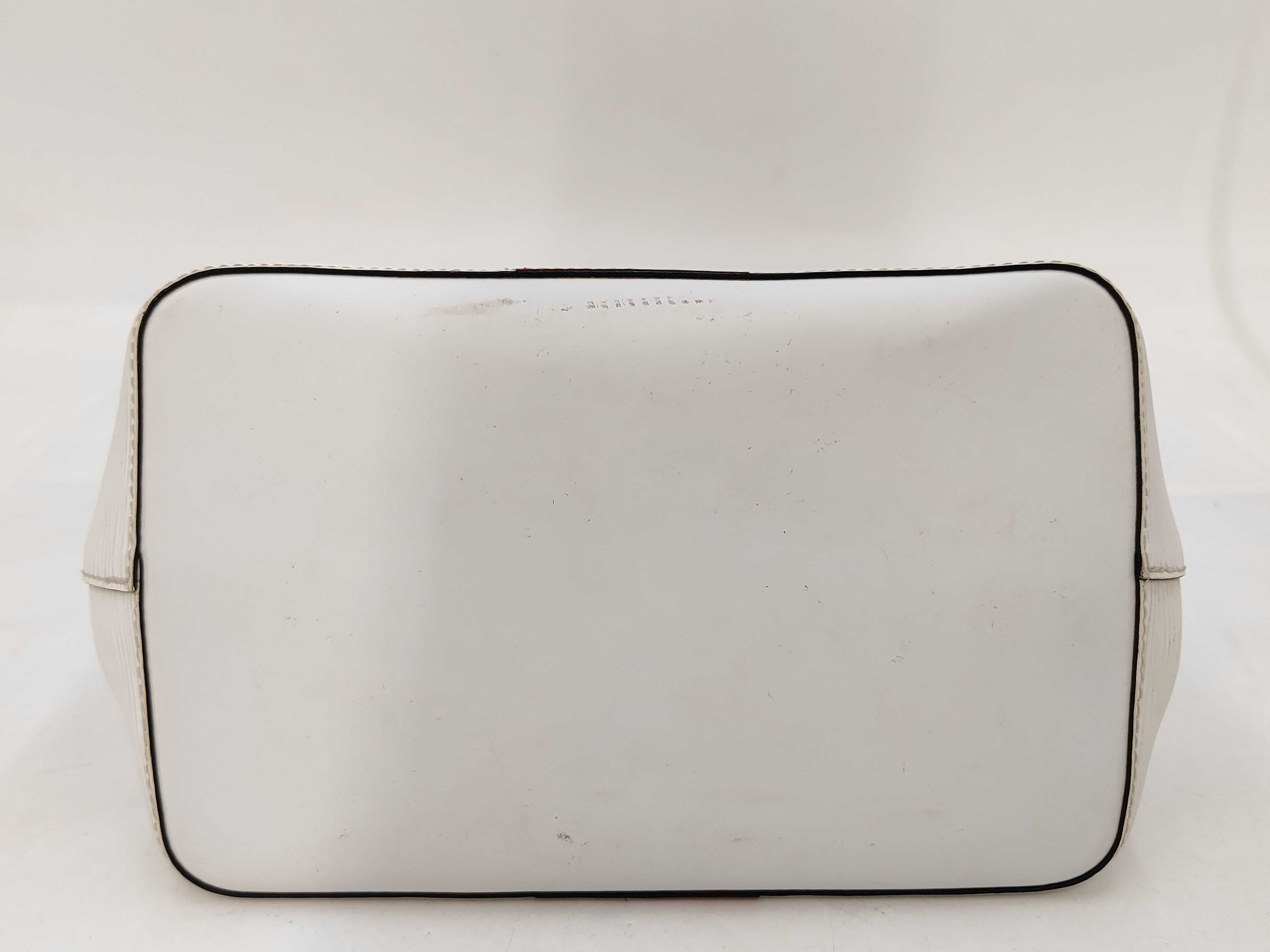 Epi Leather NeoNoe BB Handbag (Red x White) — view 4