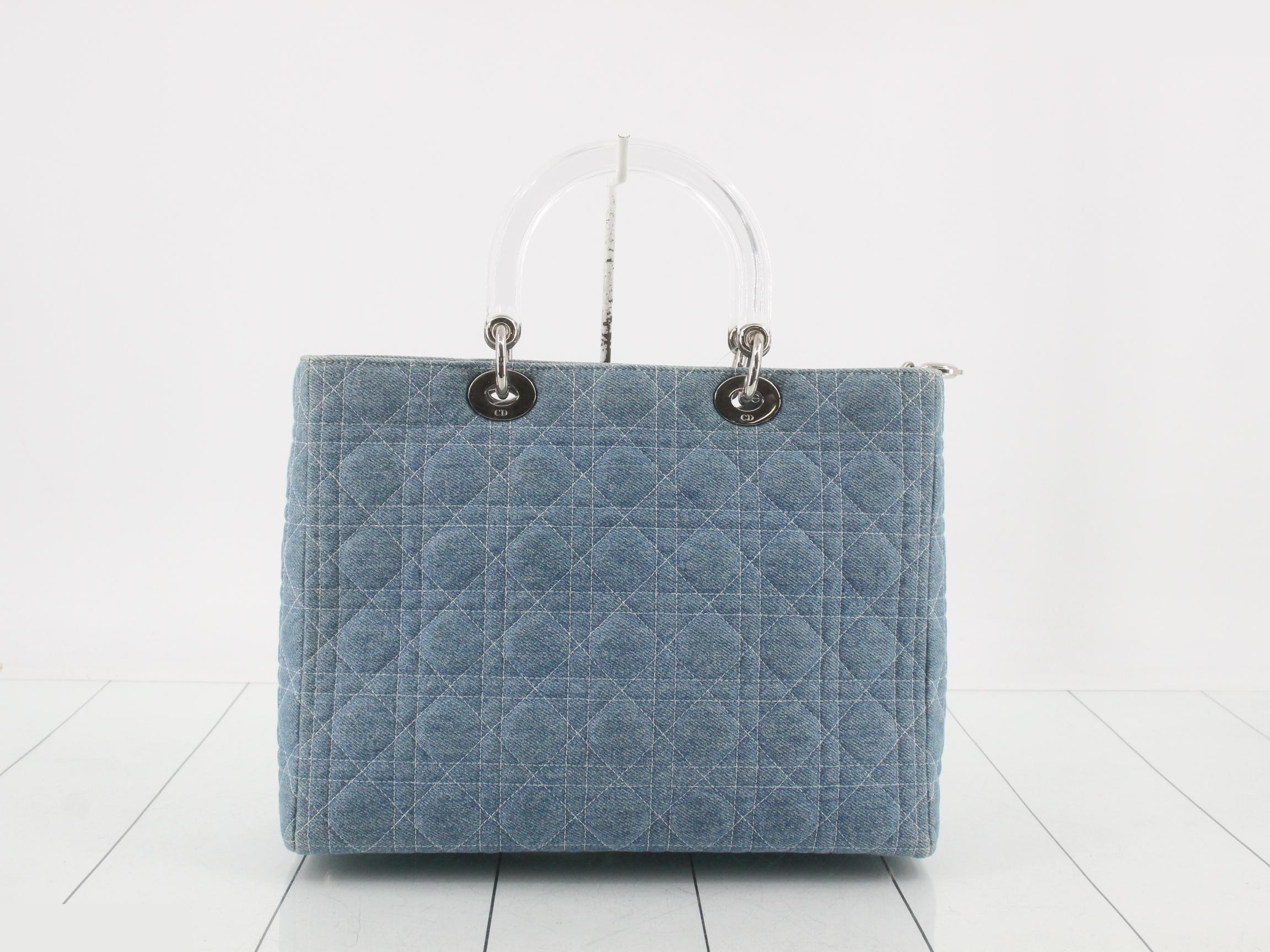 Denim 2-way handbag — view 2