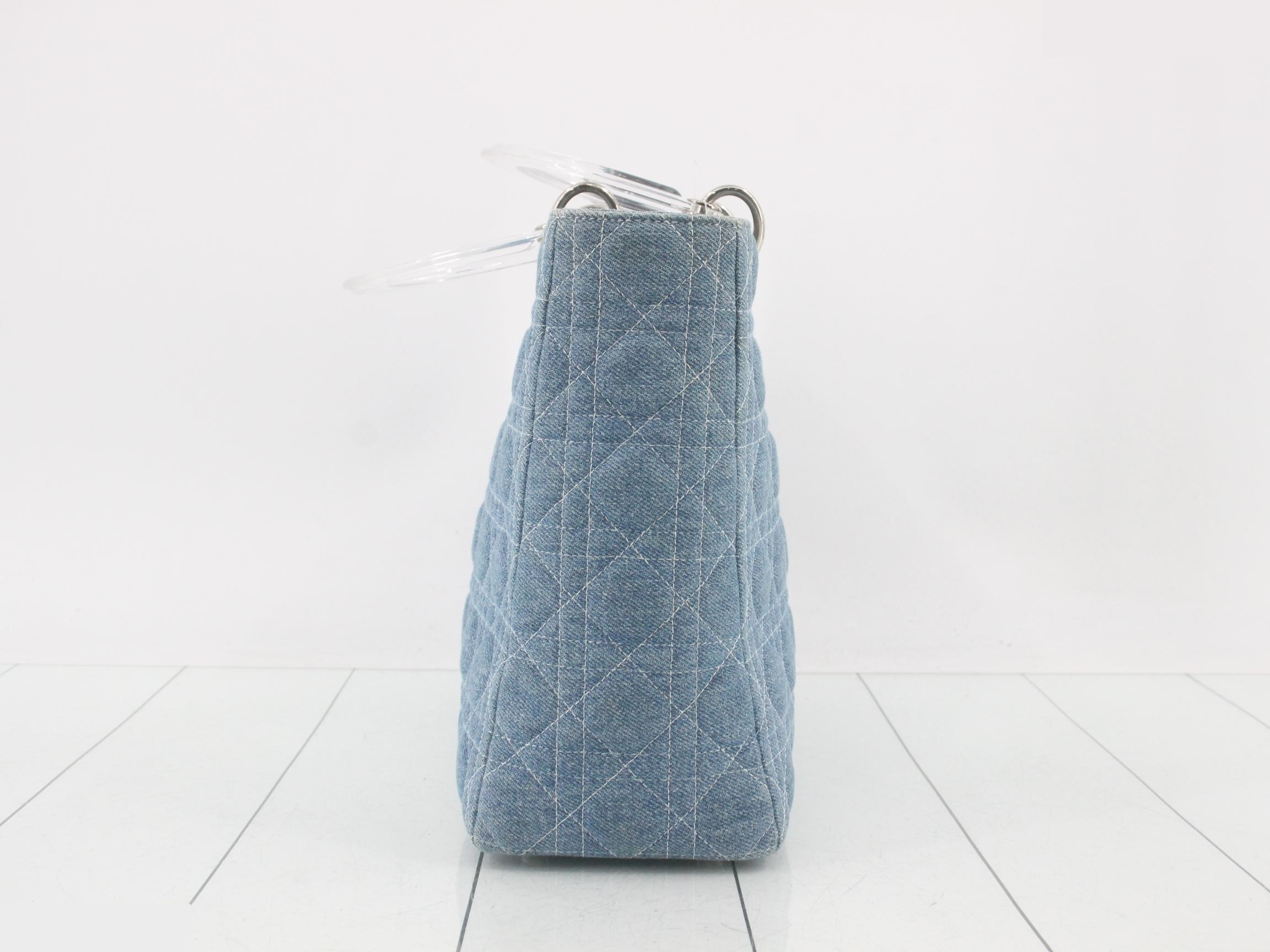 Denim 2-way handbag — view 4