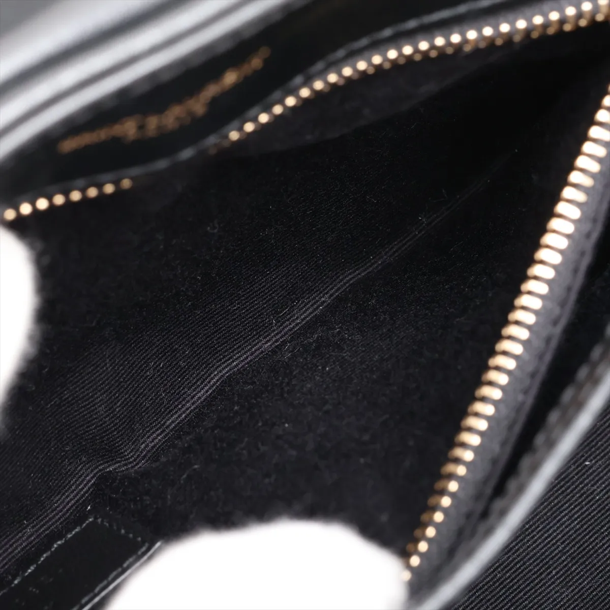 Loulou Leather Shoulder Bag, Black, 630951 — view 8