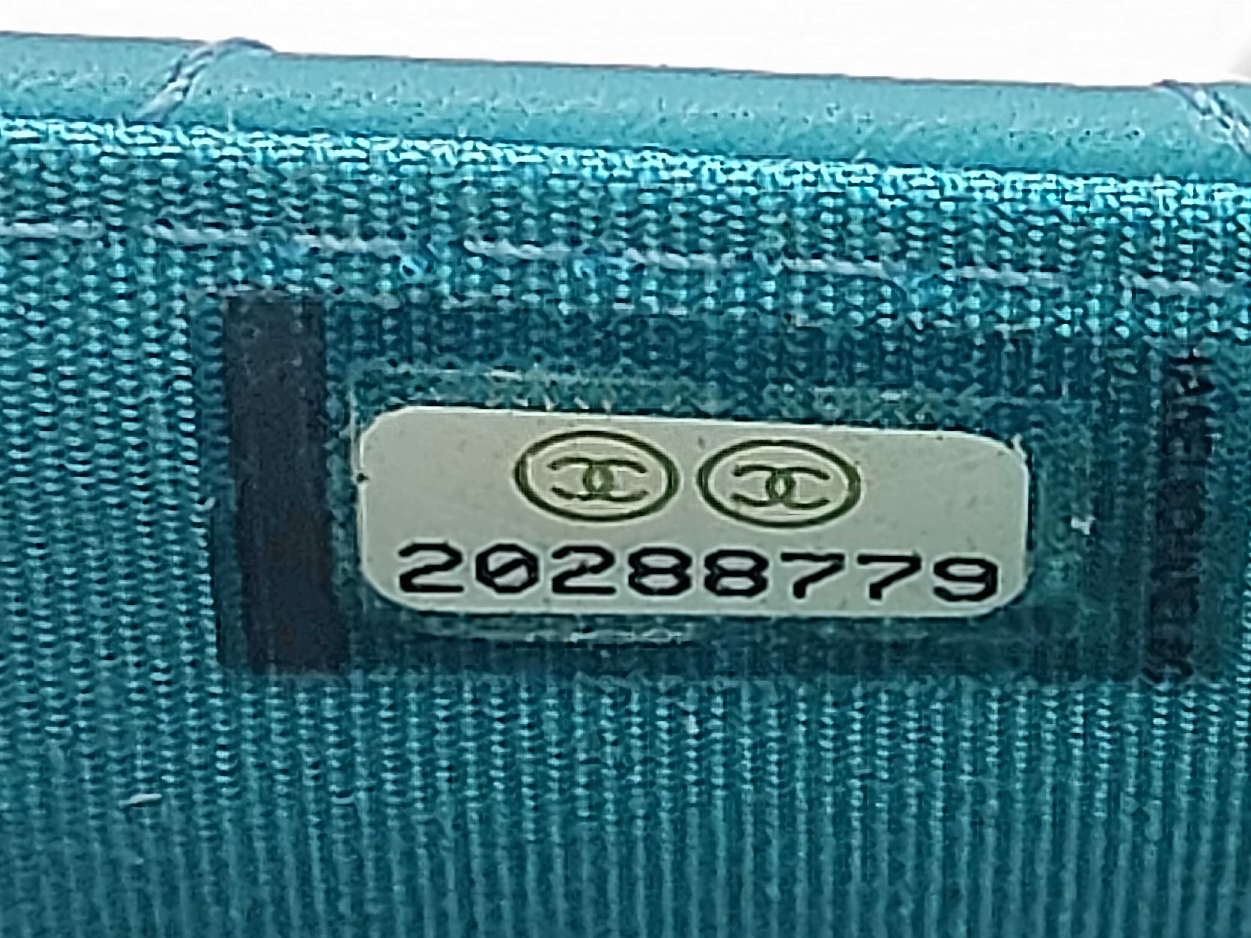 Lambskin Matelassé Chain Shoulder Bag (with seal and card) — view 13