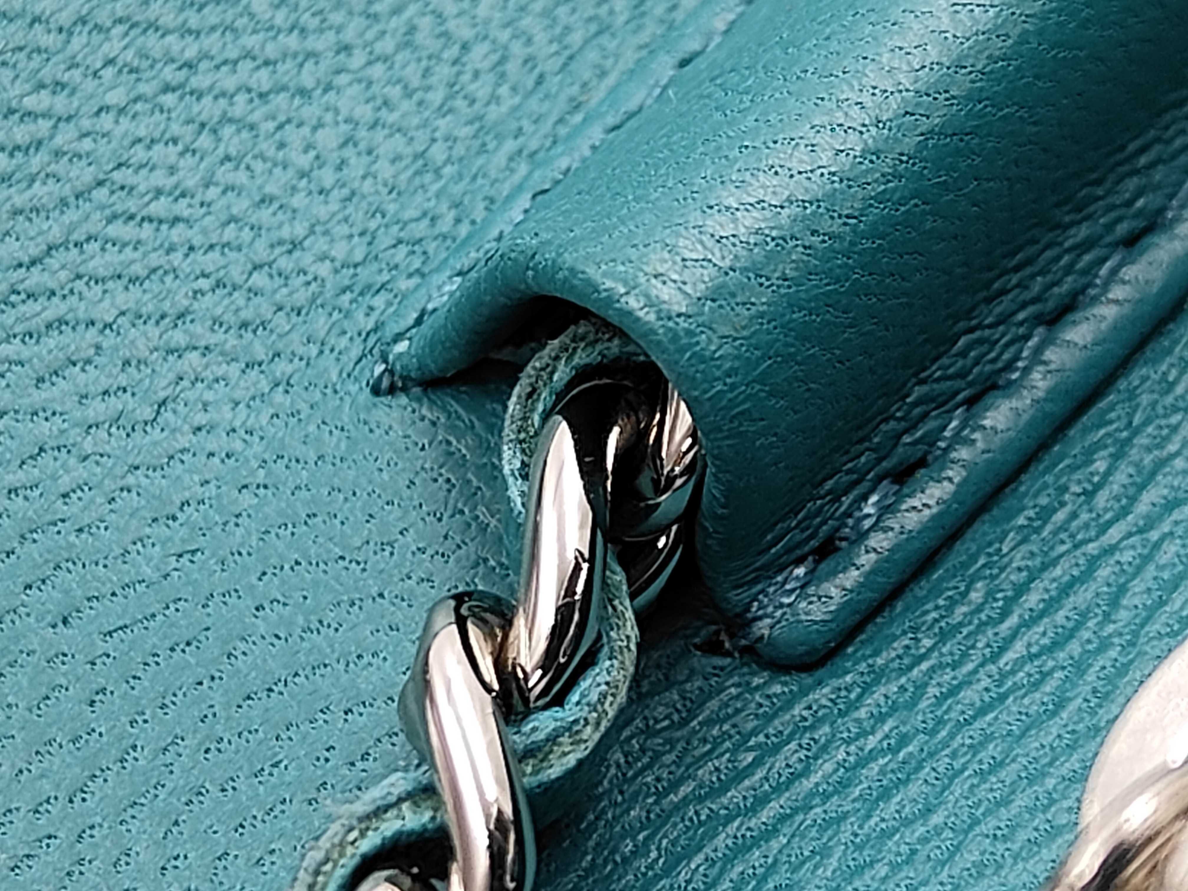 Lambskin Matelassé Chain Shoulder Bag (with seal and card) — view 8