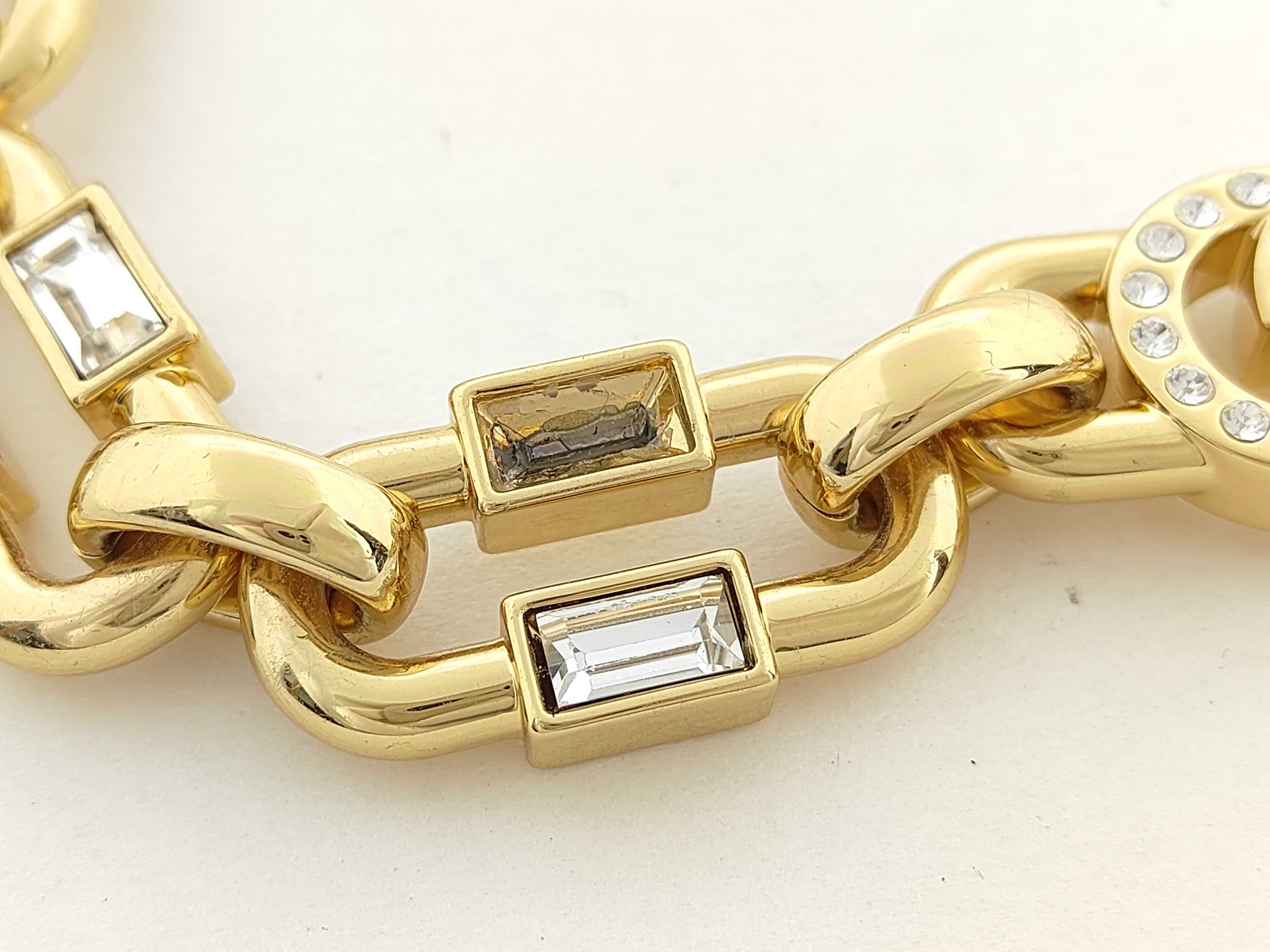 Interlocking G Rhinestone Chain Belt — view 6
