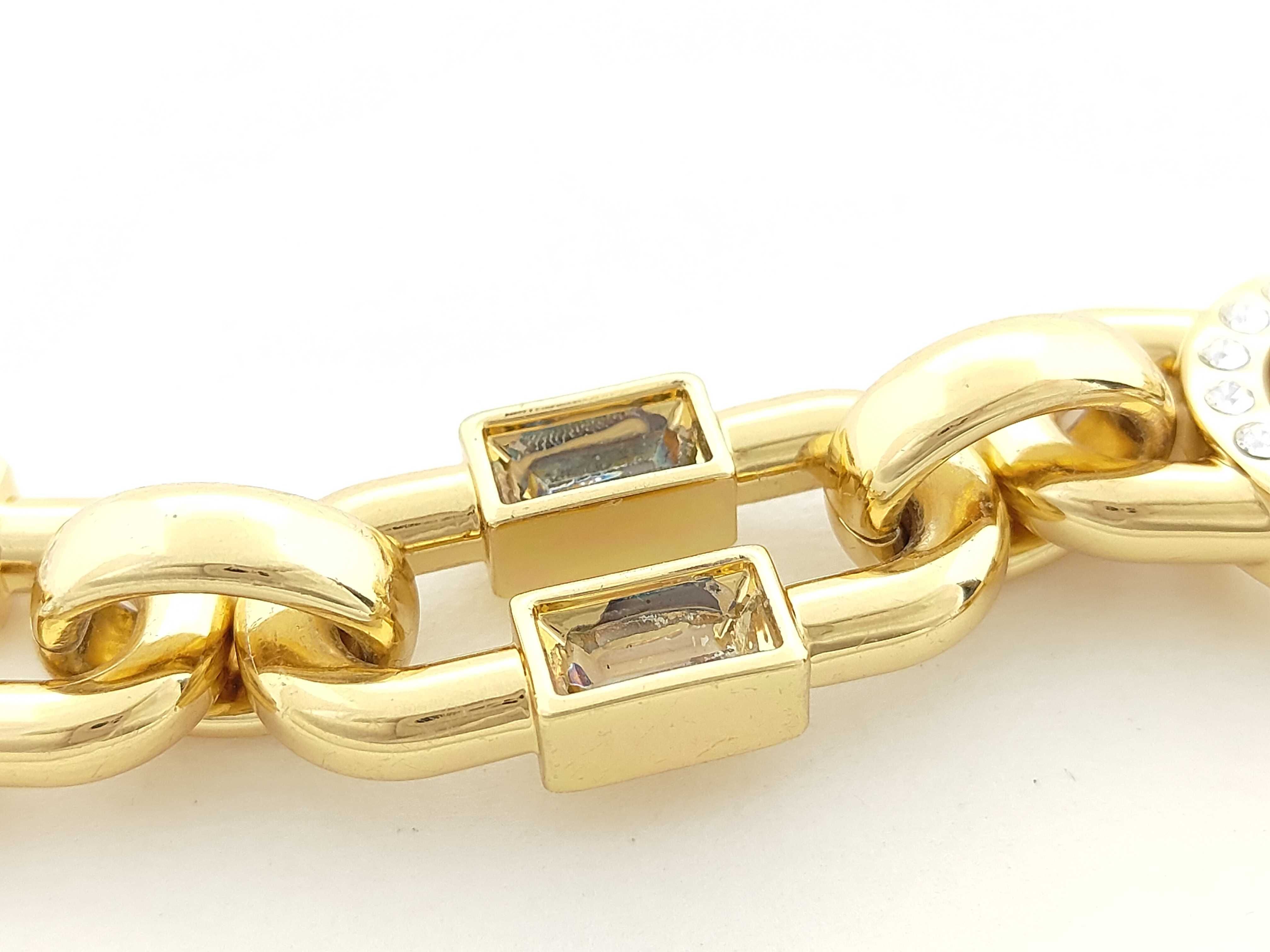 Interlocking G Rhinestone Chain Belt — view 7