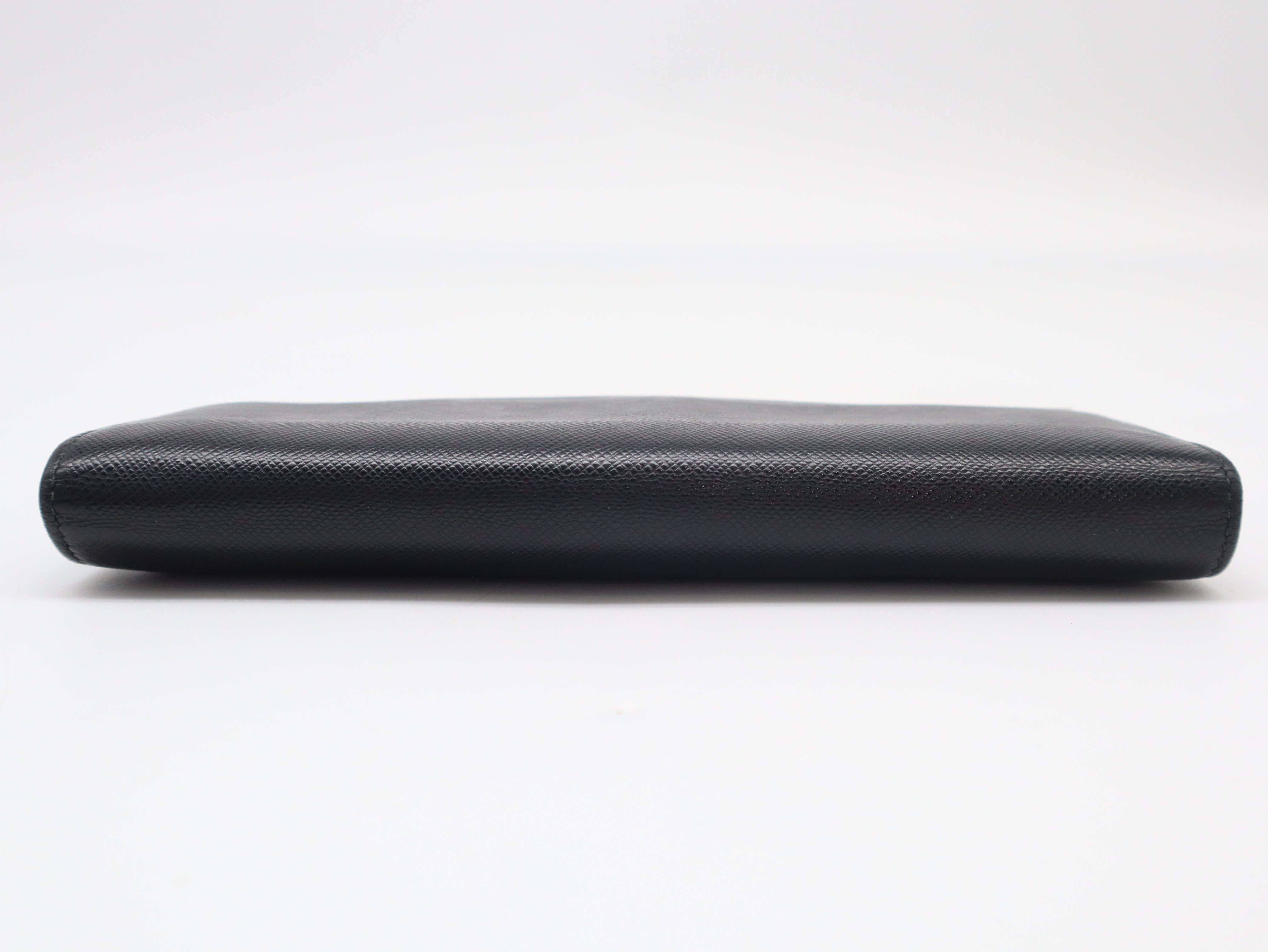 2MV836 Saffiano Leather Long Wallet, Black, with Guarantee Card and Box. — view 5