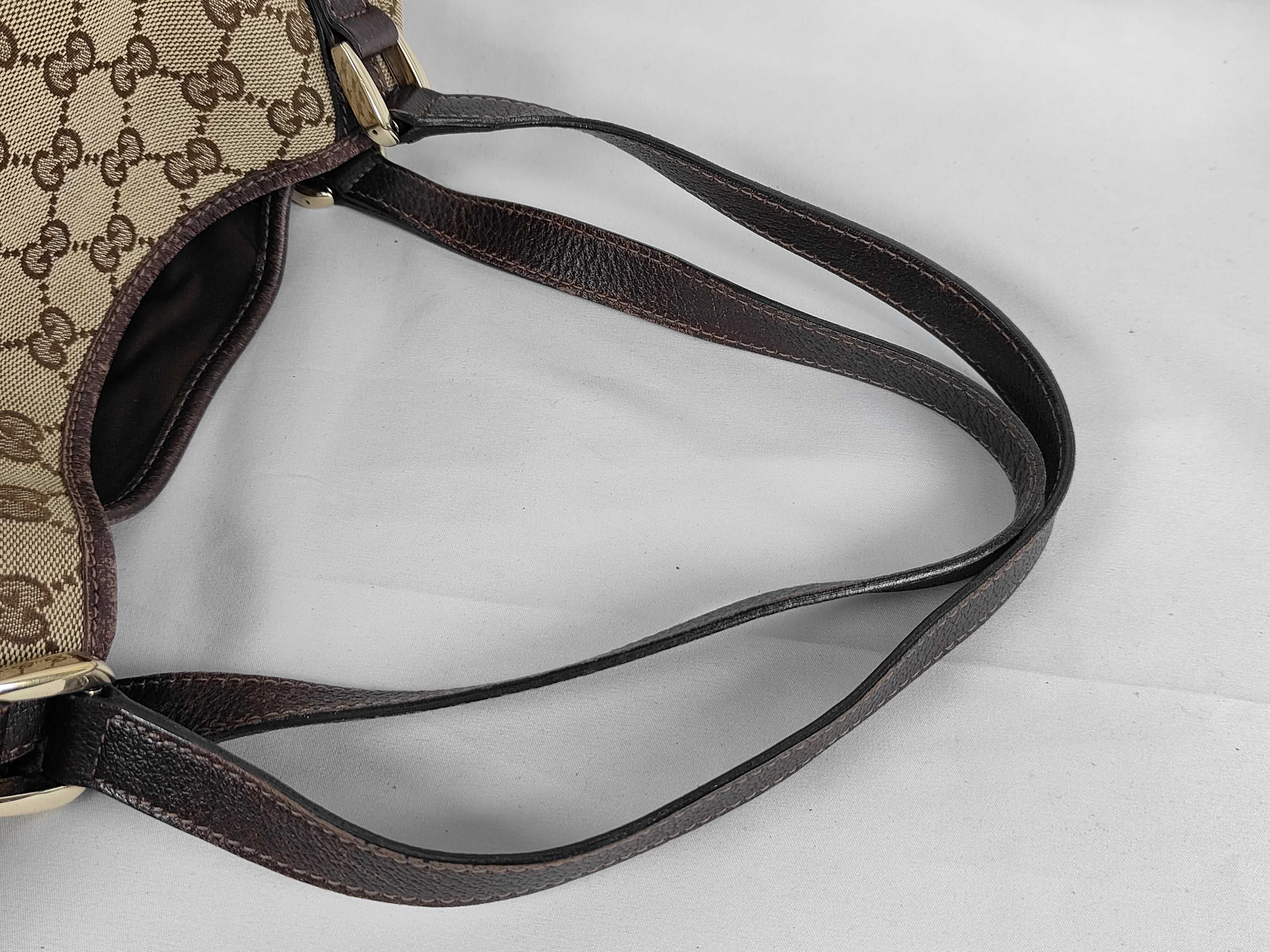 GG Canvas Abbey Line Tote Bag — view 3