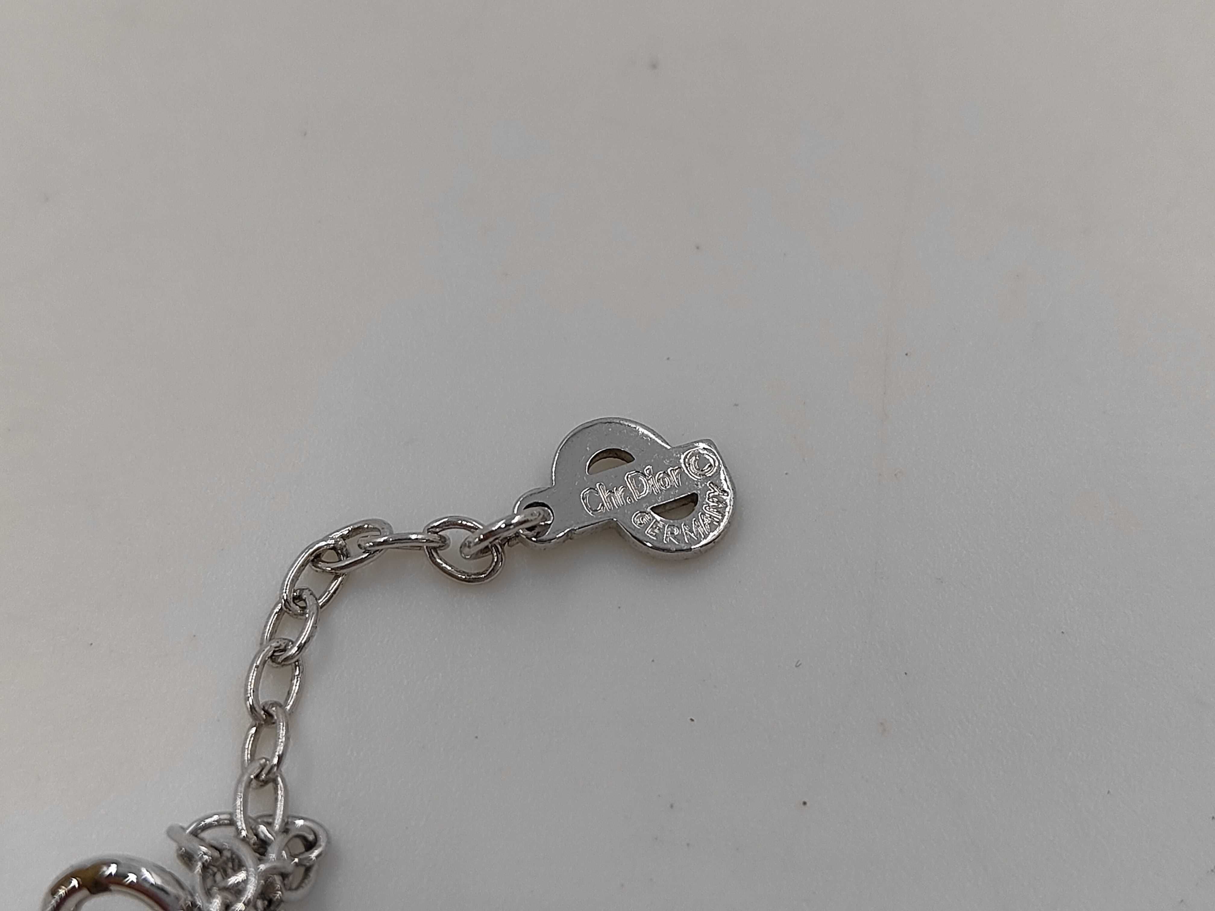 Silver Necklace with Stone — view 6