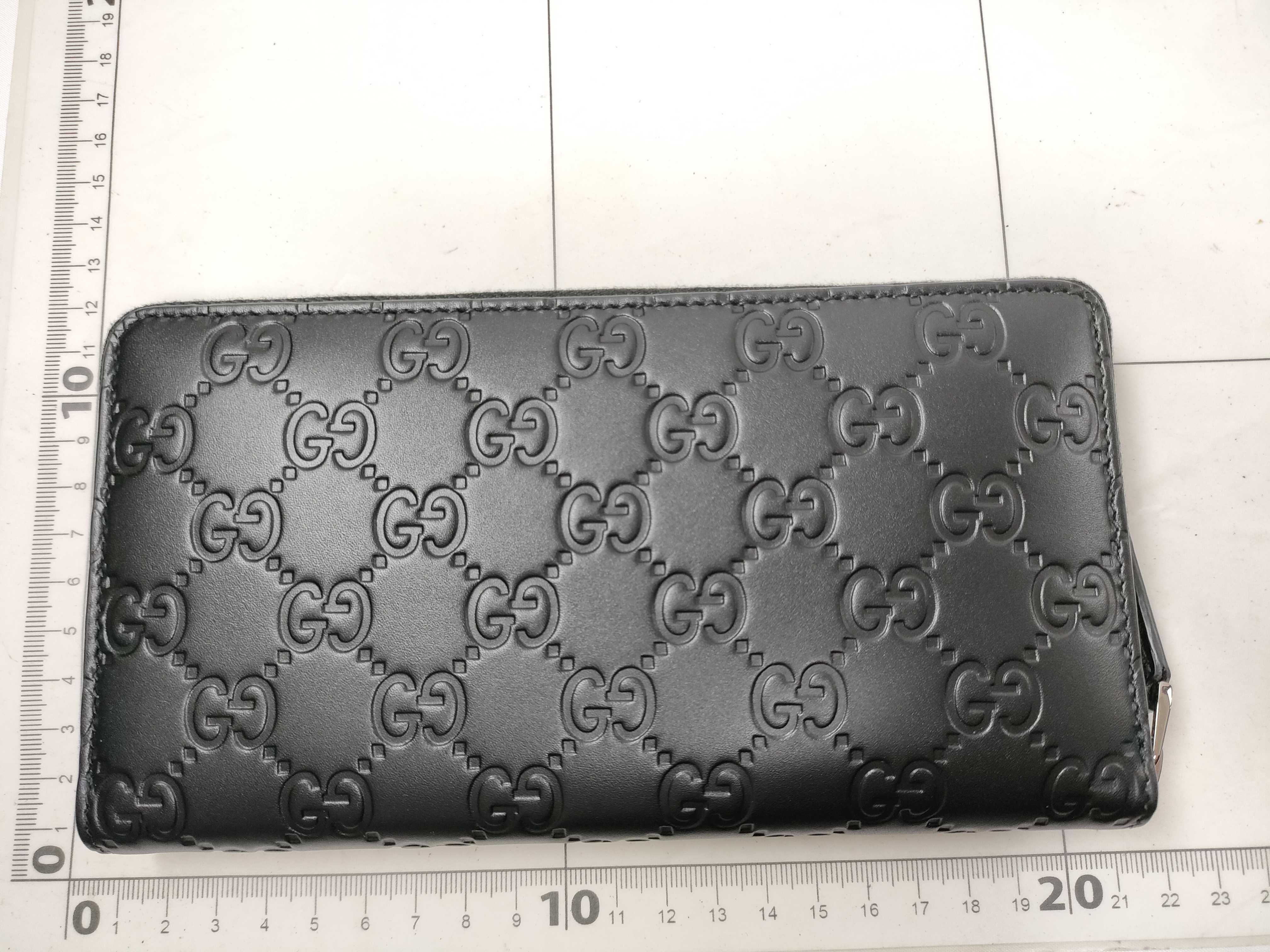 GG Round Zipper Black Long Wallet 307987・525040 Wallet — view 2