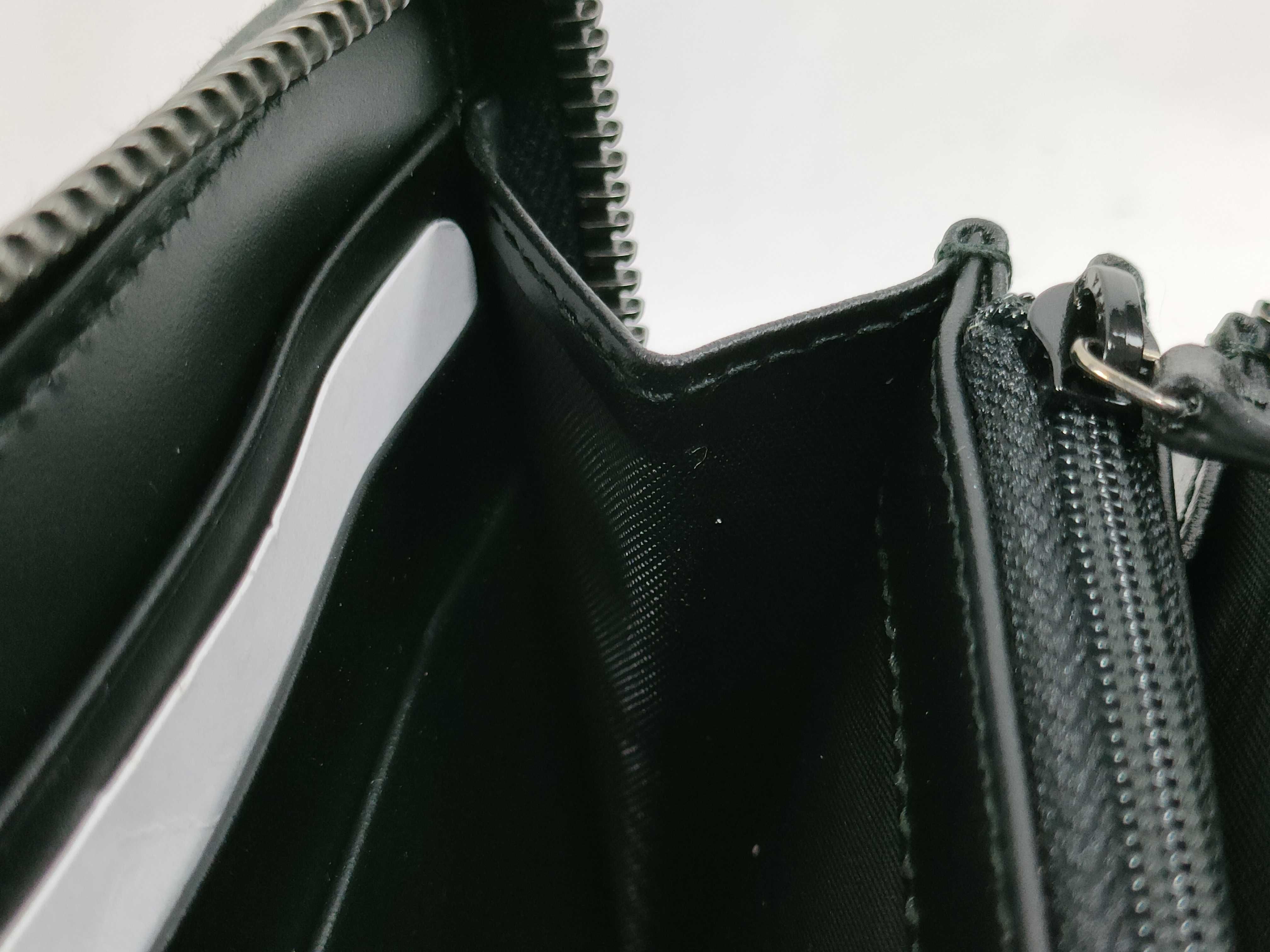GG Round Zipper Black Long Wallet 307987・525040 Wallet — view 12