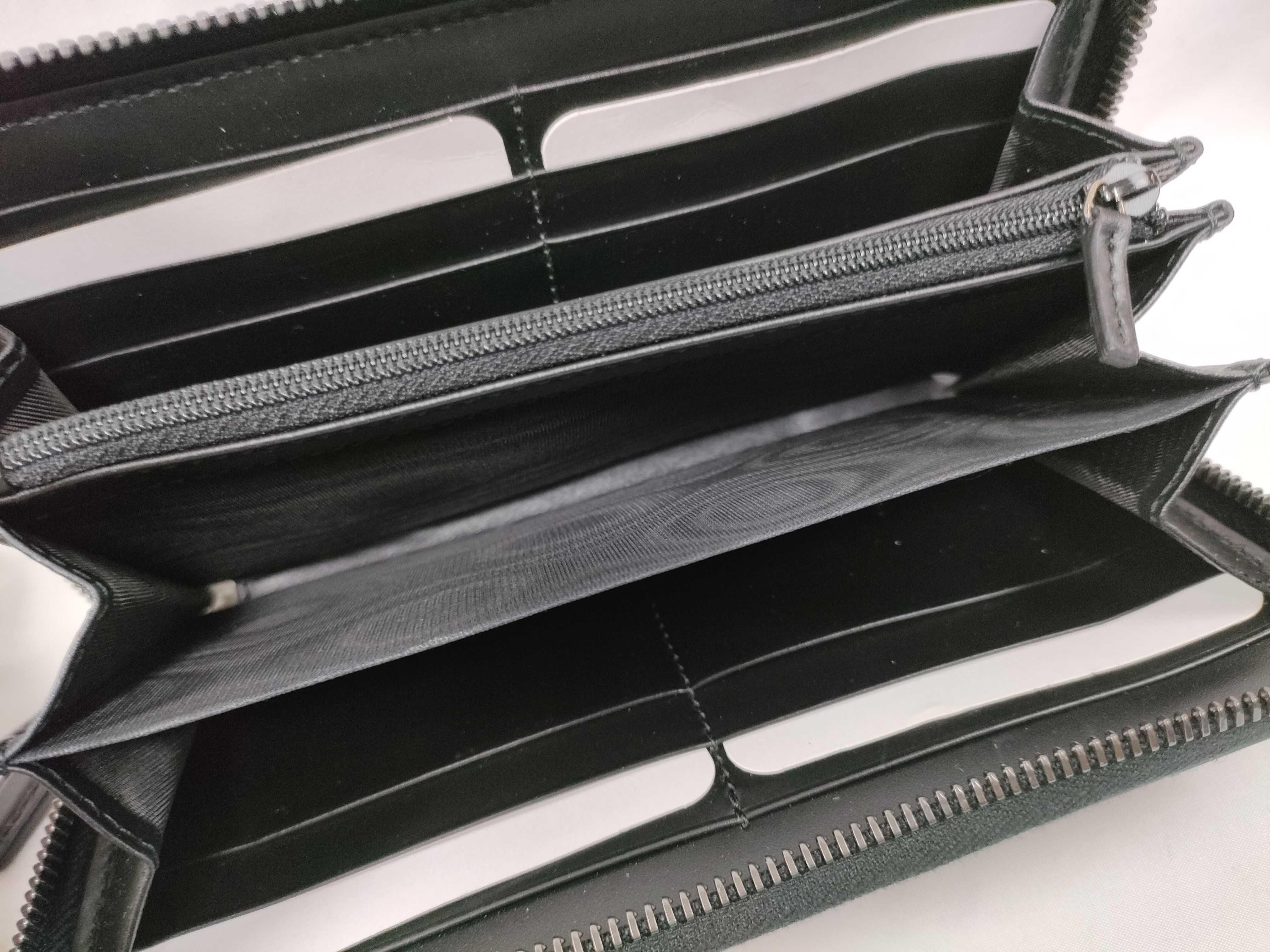 GG Round Zipper Black Long Wallet 307987・525040 Wallet — view 9