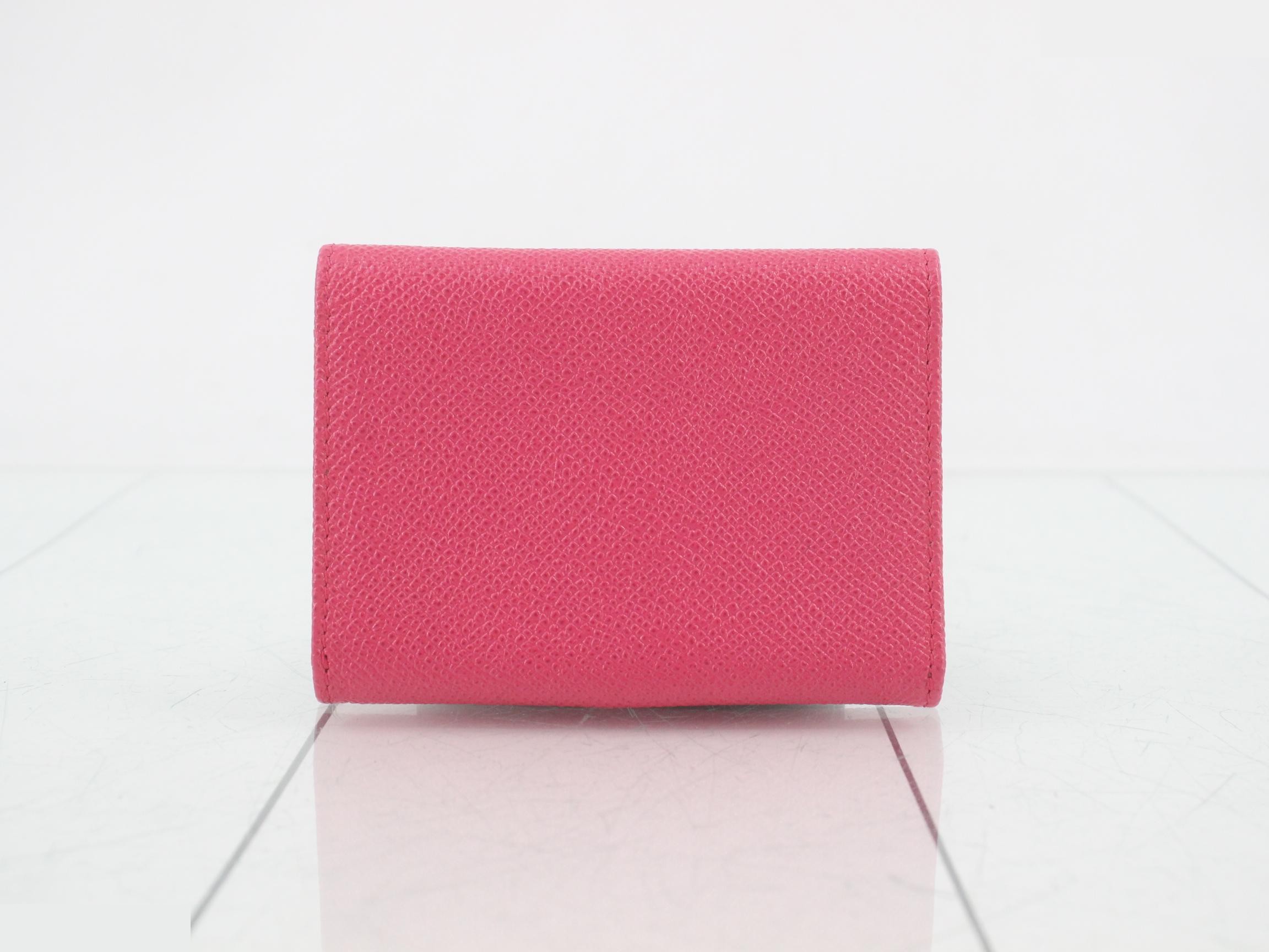 Card Case Leather Pink — view 2