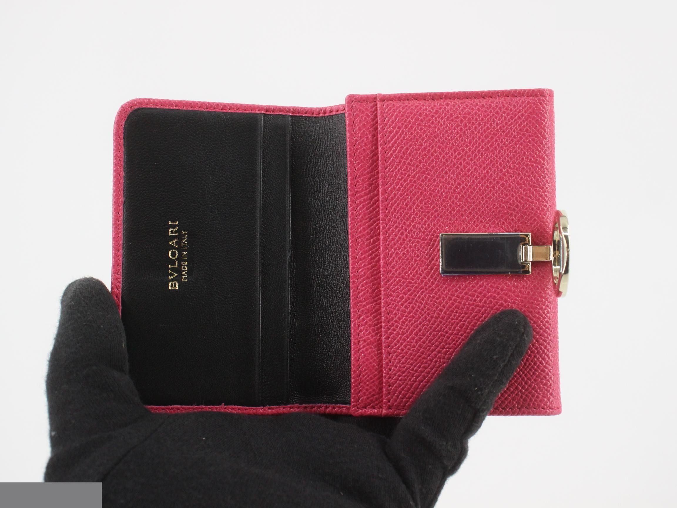 Card Case Leather Pink — view 4