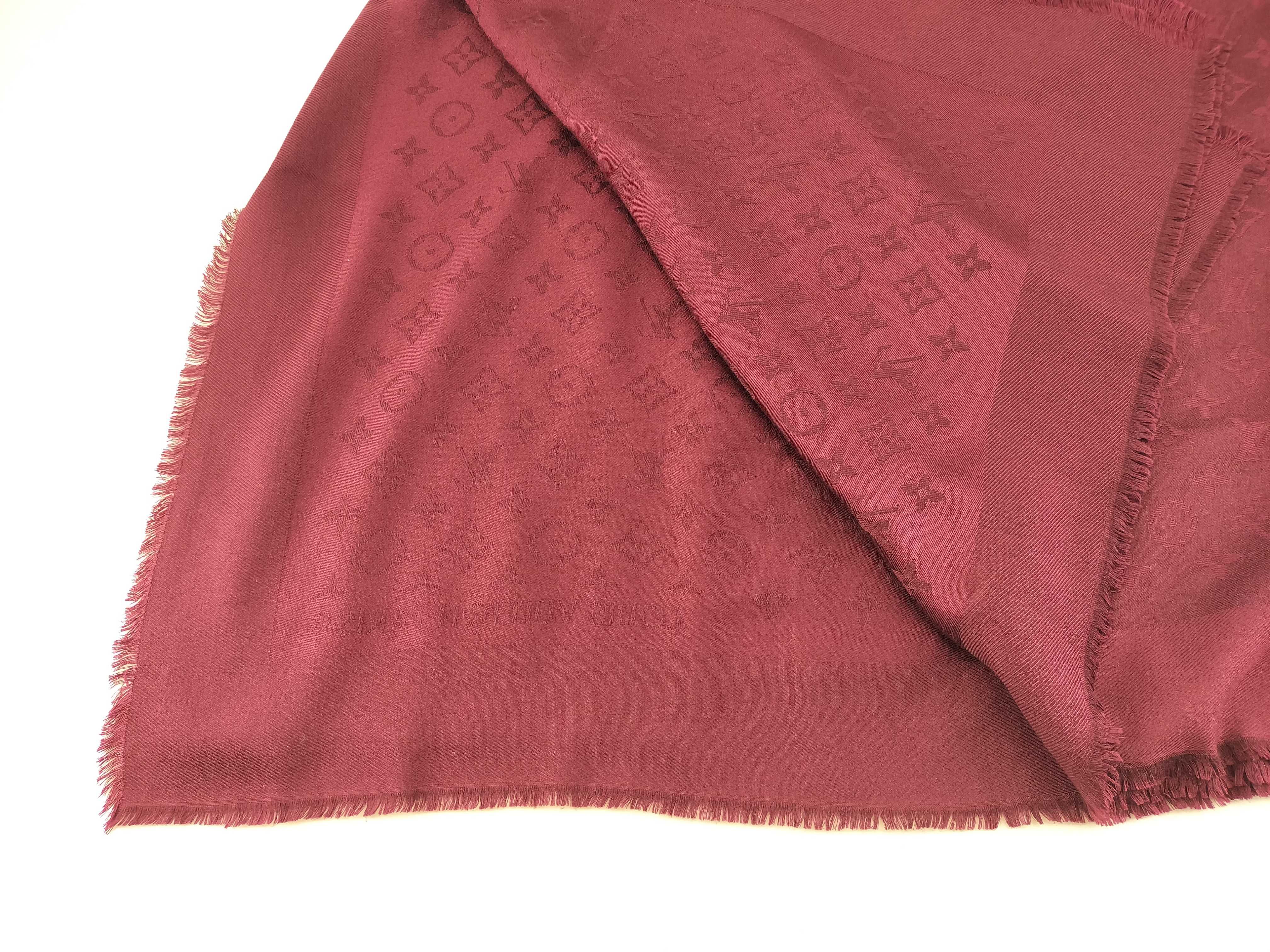 Monogram Large Stole and Other Accessories — view 9