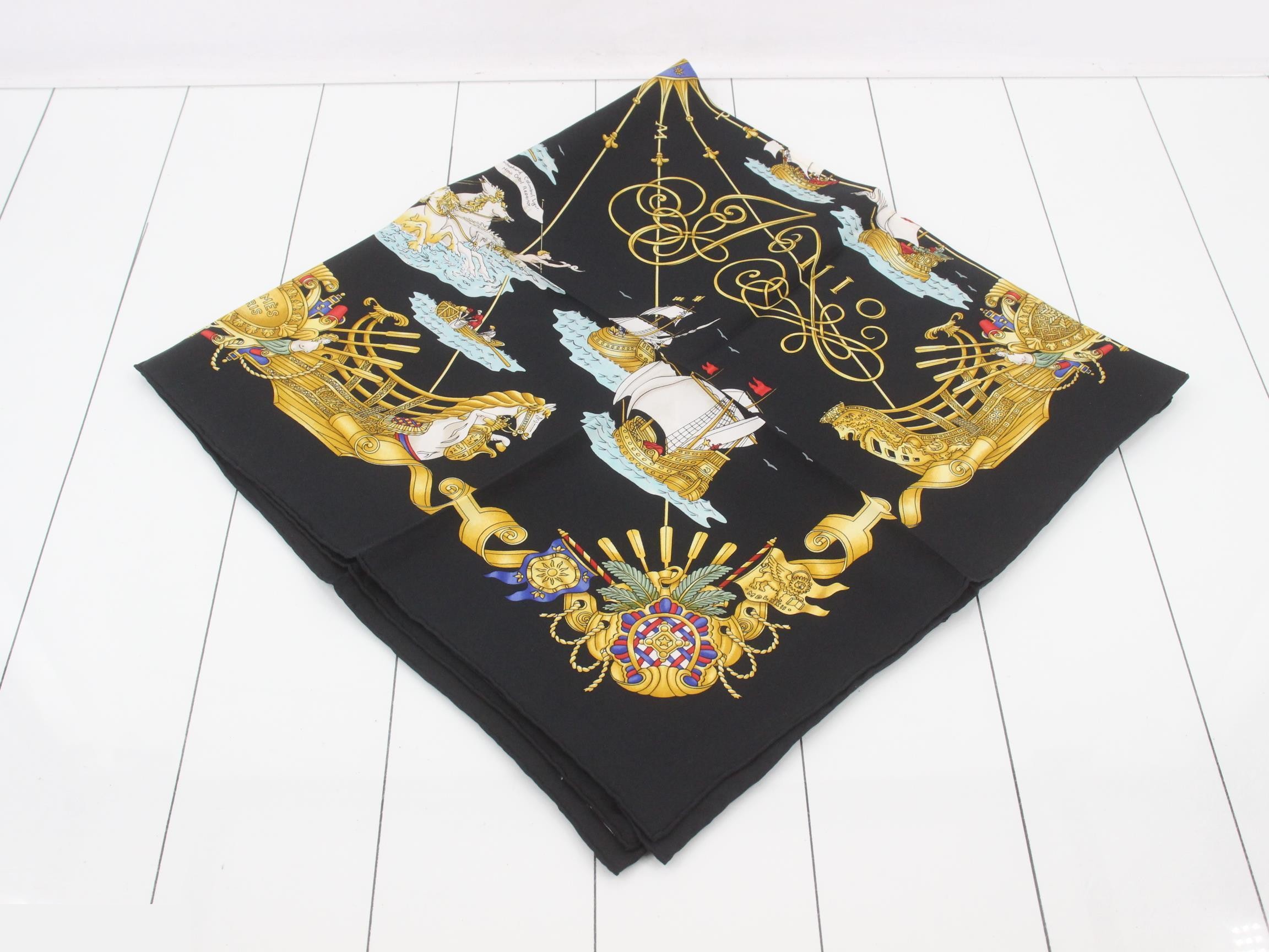 Scarf with tag — view 2