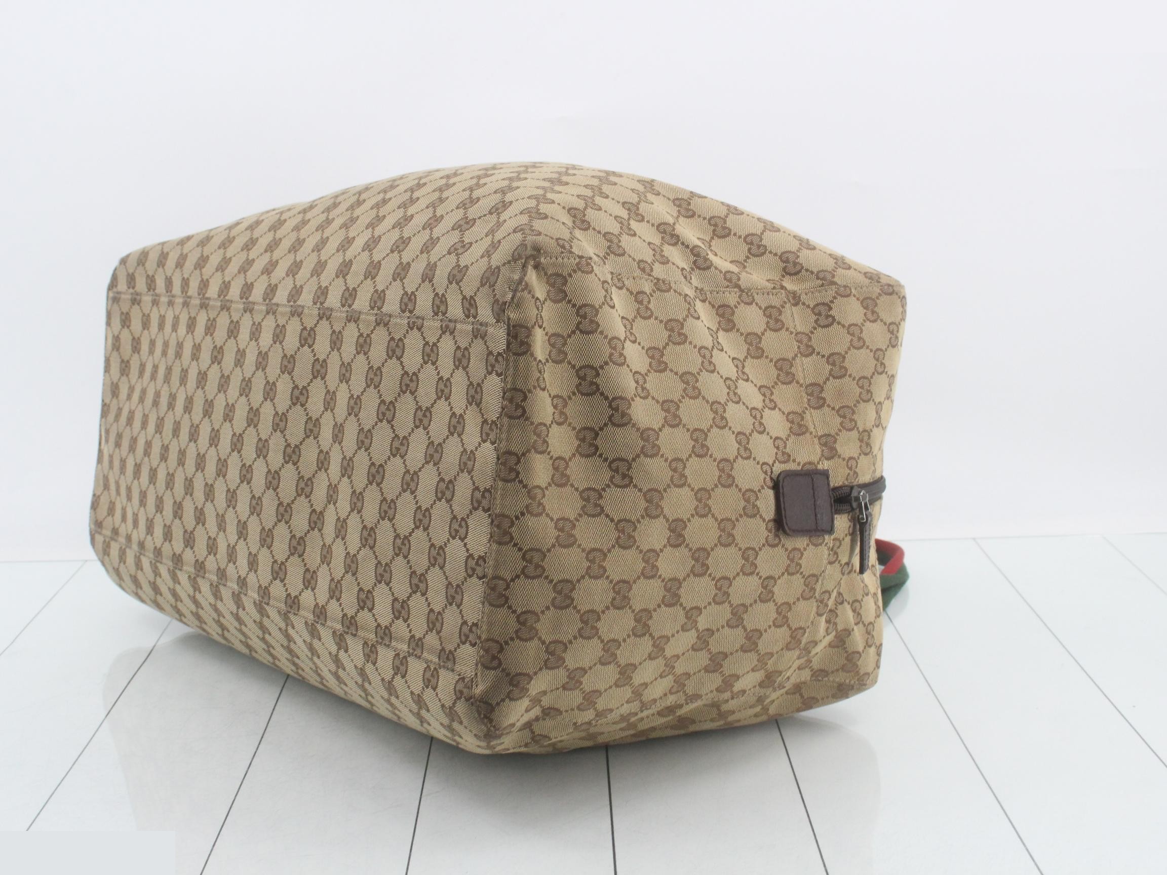 Sherry Line GG Supreme Boston Bag, Large, 60cm, 2-Way — view 6