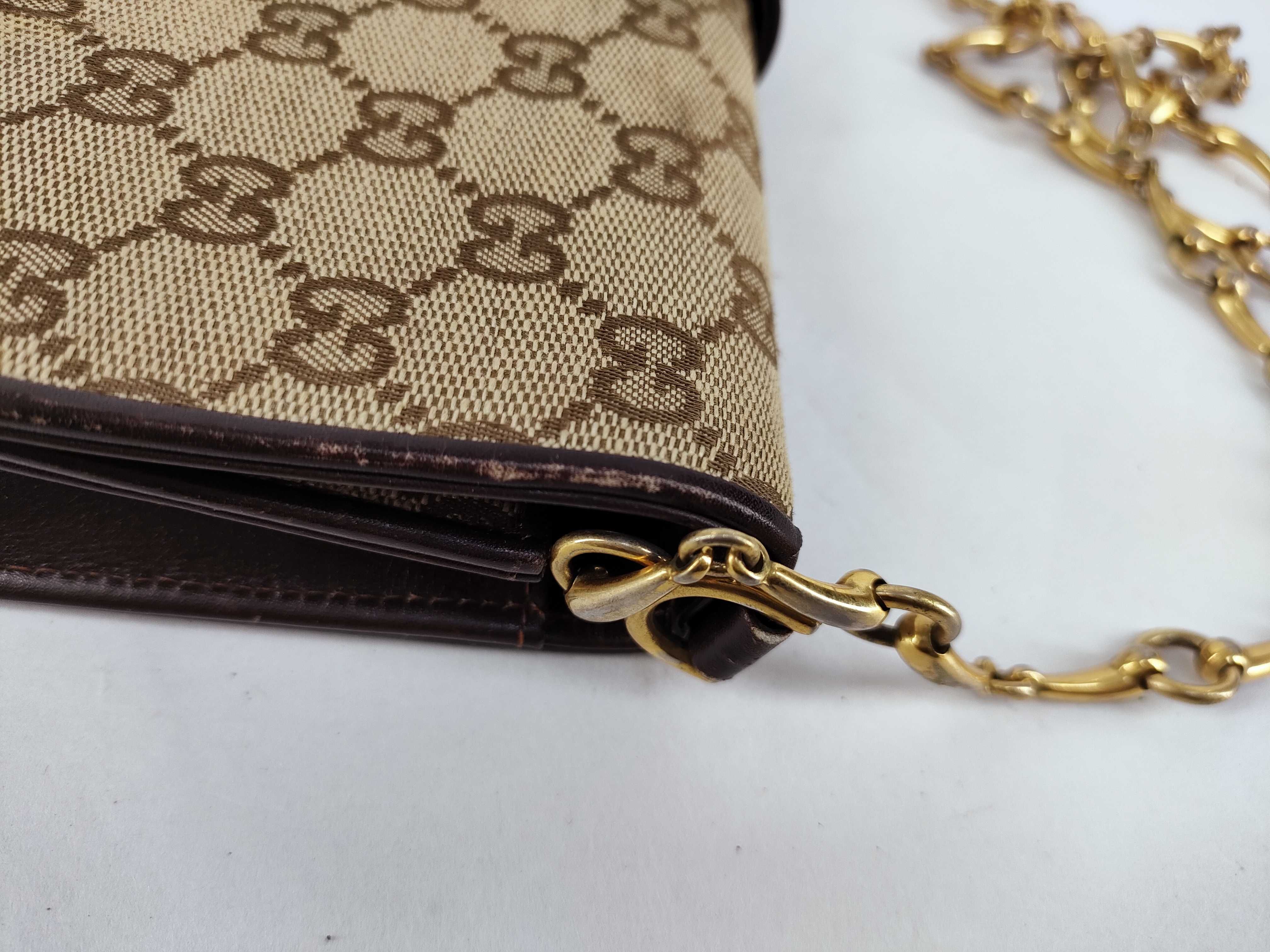 GG Canvas Chain Shoulder Bag — view 5