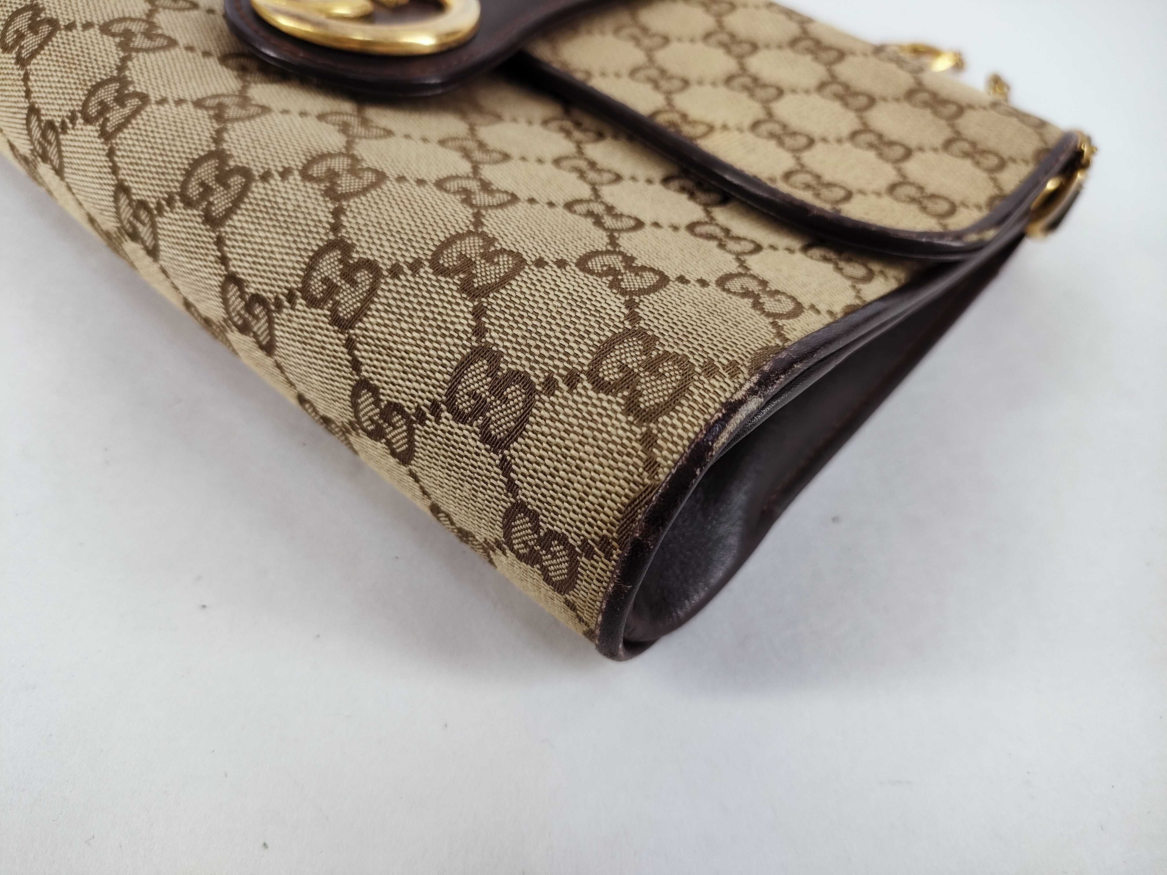 GG Canvas Chain Shoulder Bag — view 6