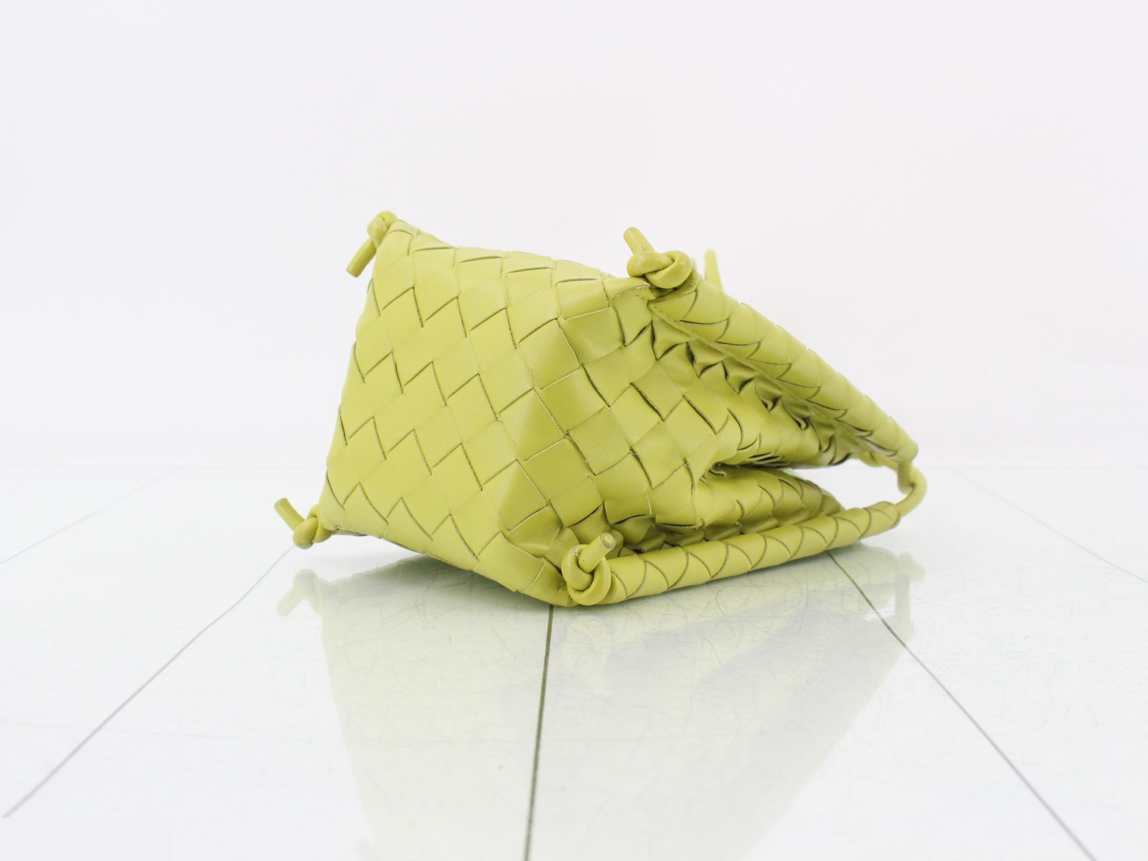 Intrecciato Mini The Knot Leather Shoulder Bag — view 6