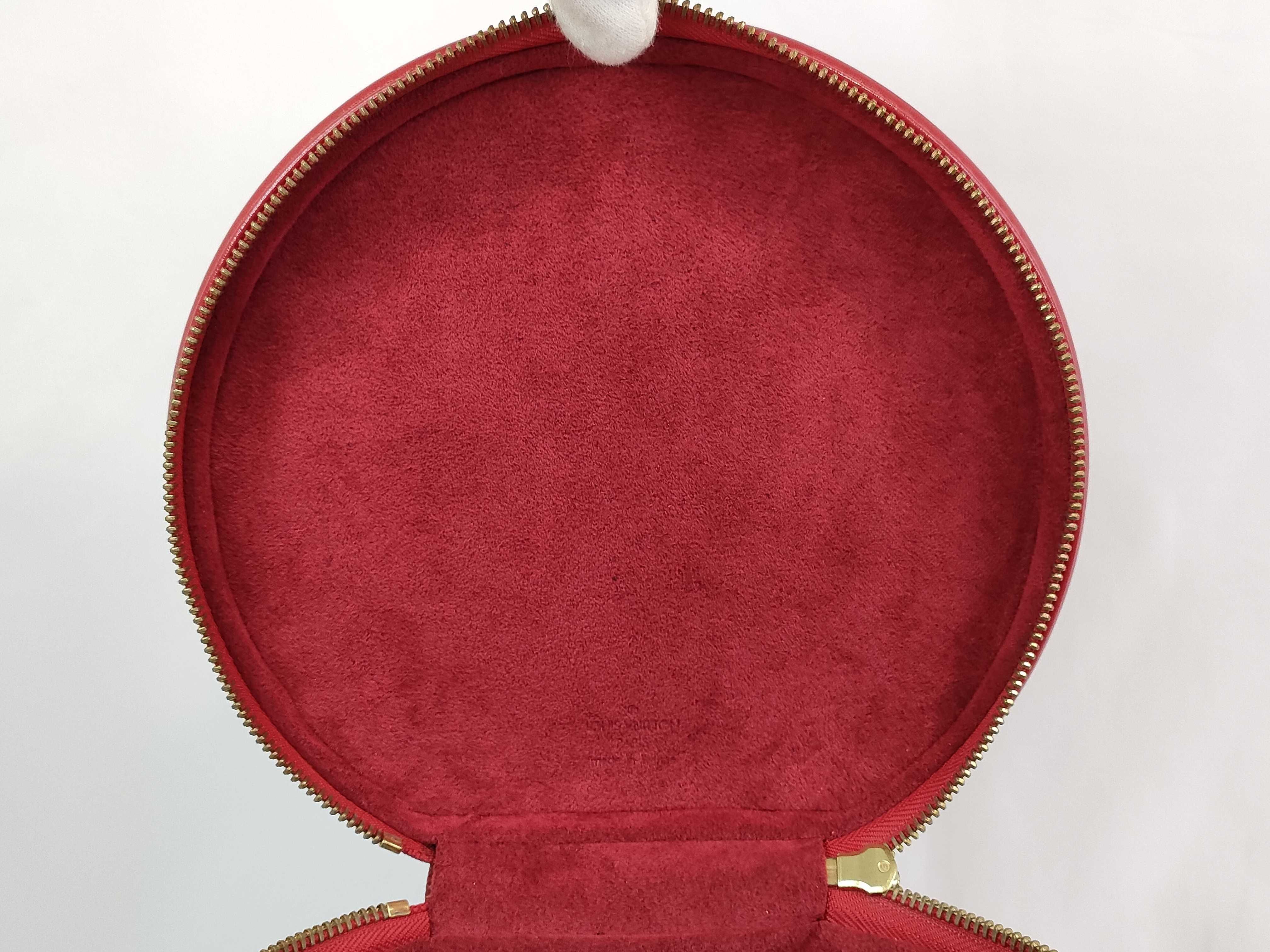 Epi Cannes Vanity Bag Red Vanity Bag — view 9