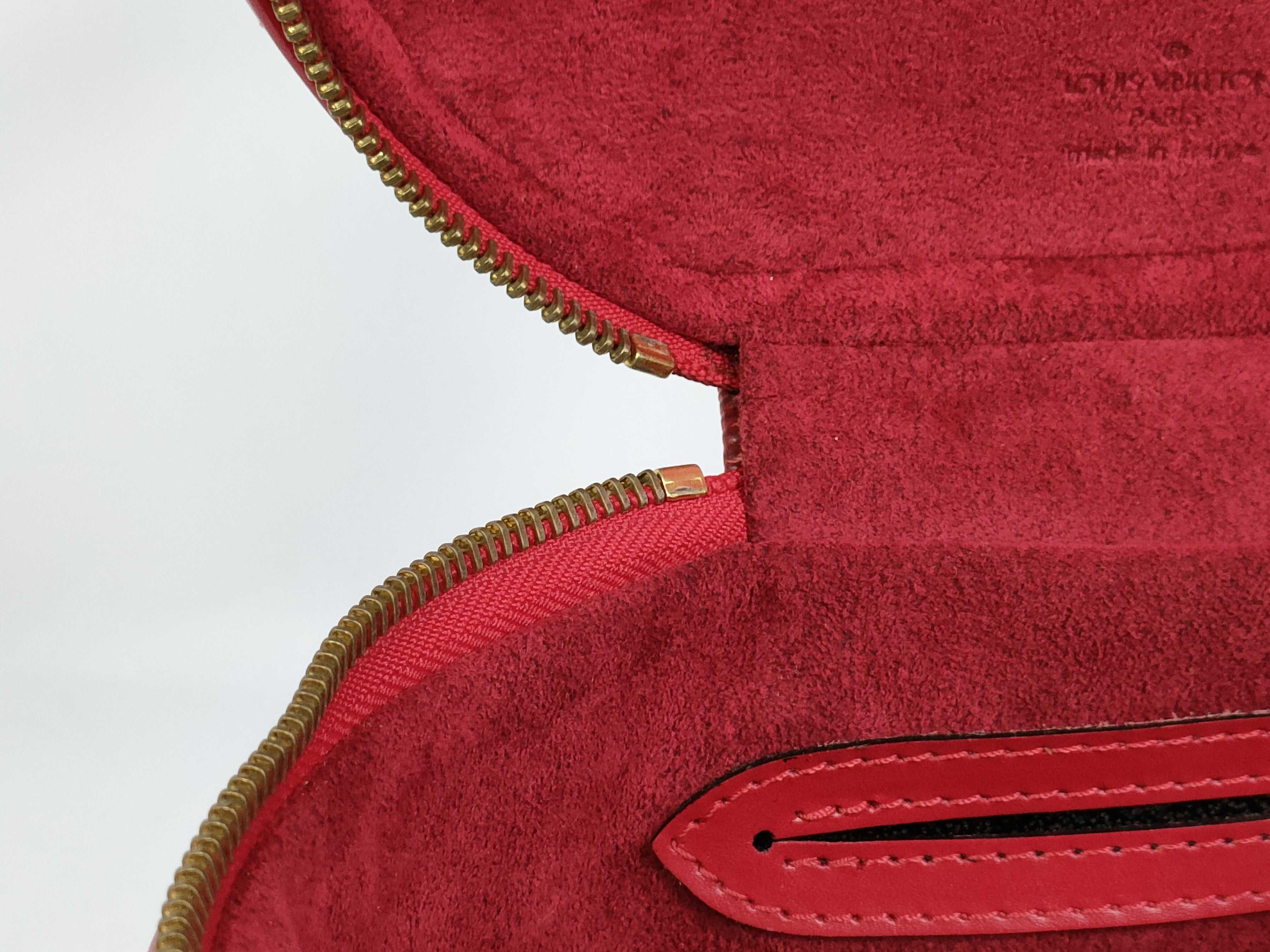 Epi Cannes Vanity Bag Red Vanity Bag — view 10
