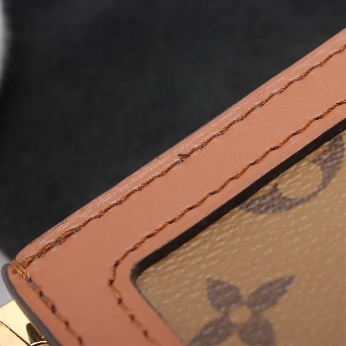 Monogram Reverse Dauphine MM M45958 Brown RFID reaction available — view 12