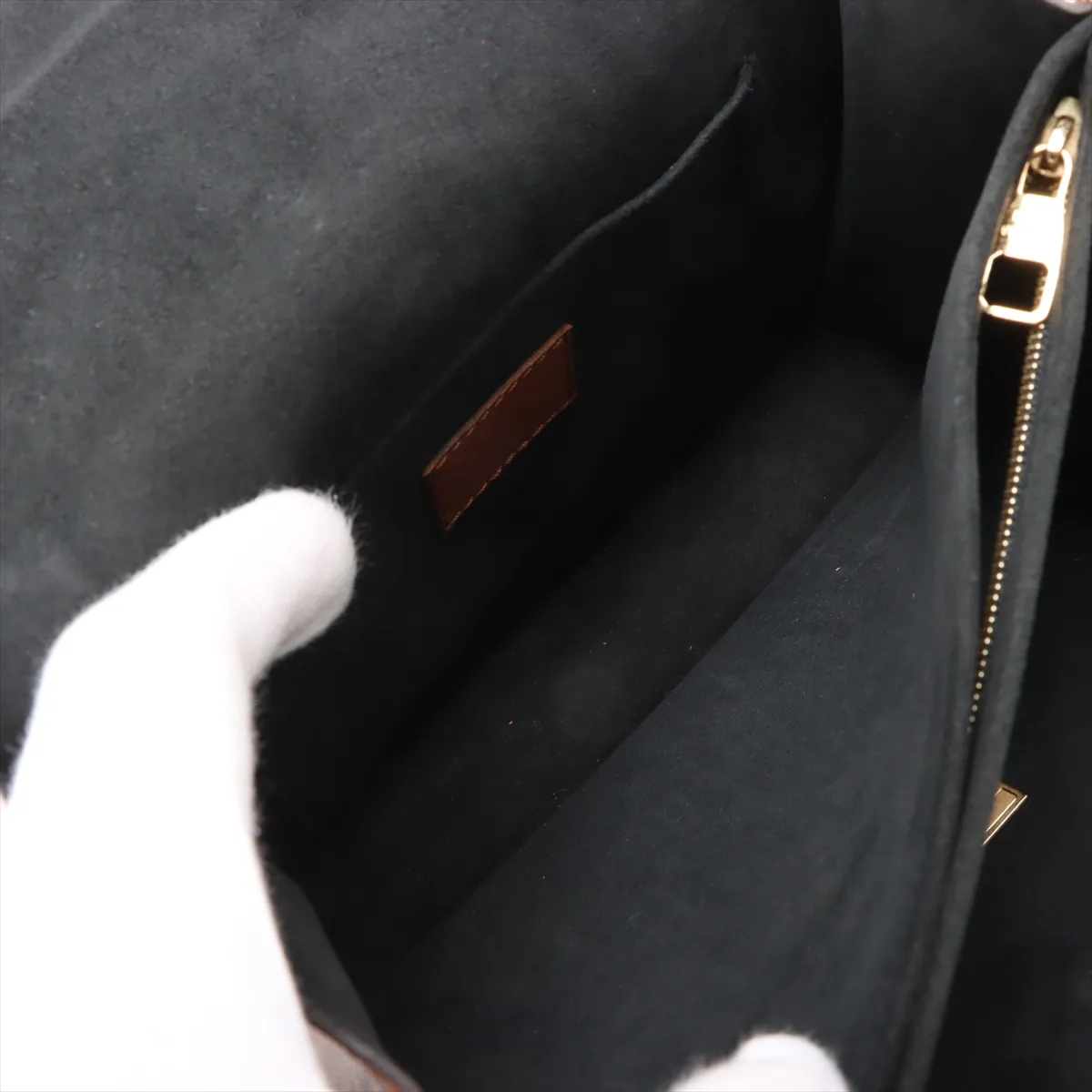 Monogram Reverse Dauphine MM M45958 Brown RFID reaction available — view 9