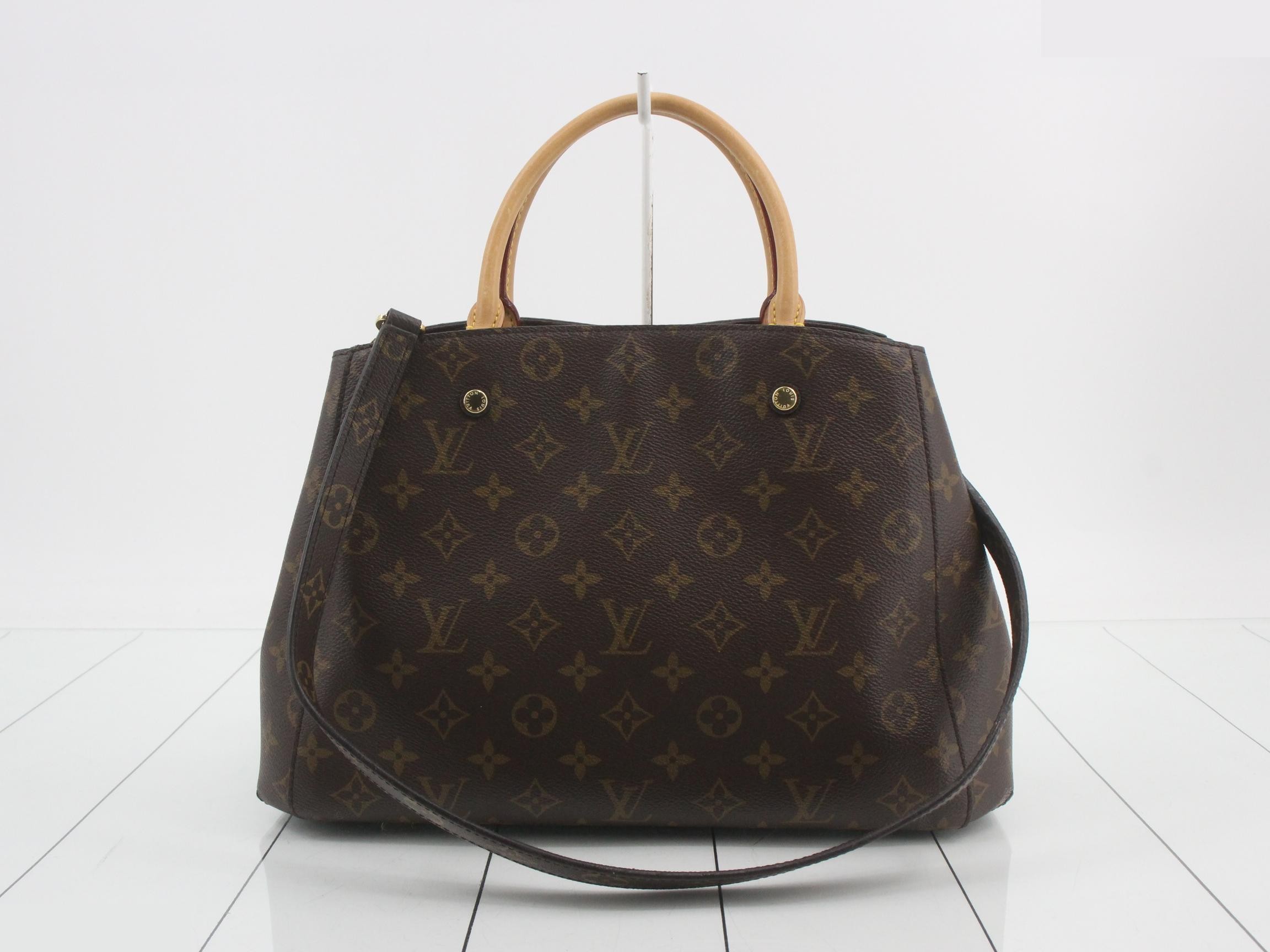 Monogram Montaigne Tote Bag — view 2