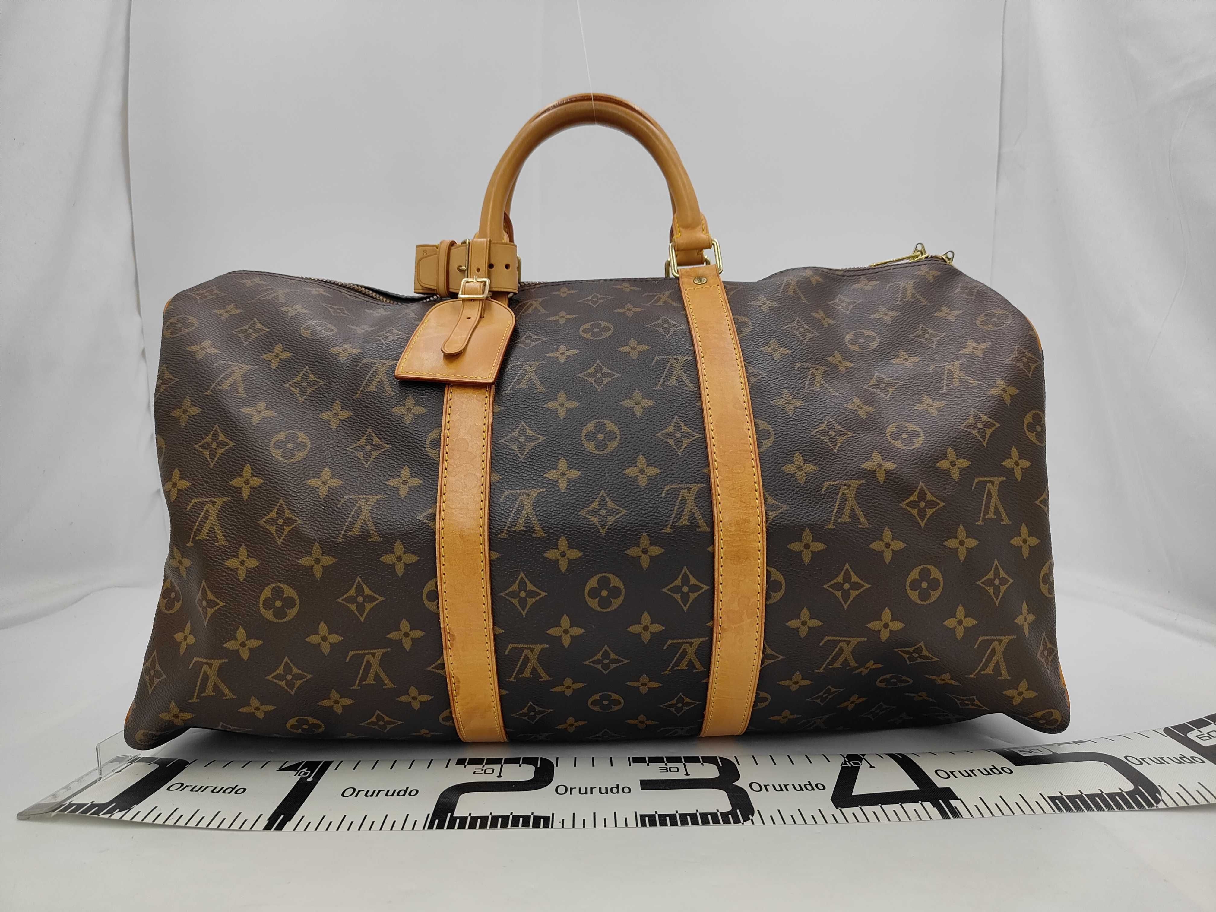 LV Keepall 50 M41426 Monogram Boston Bag — view 2