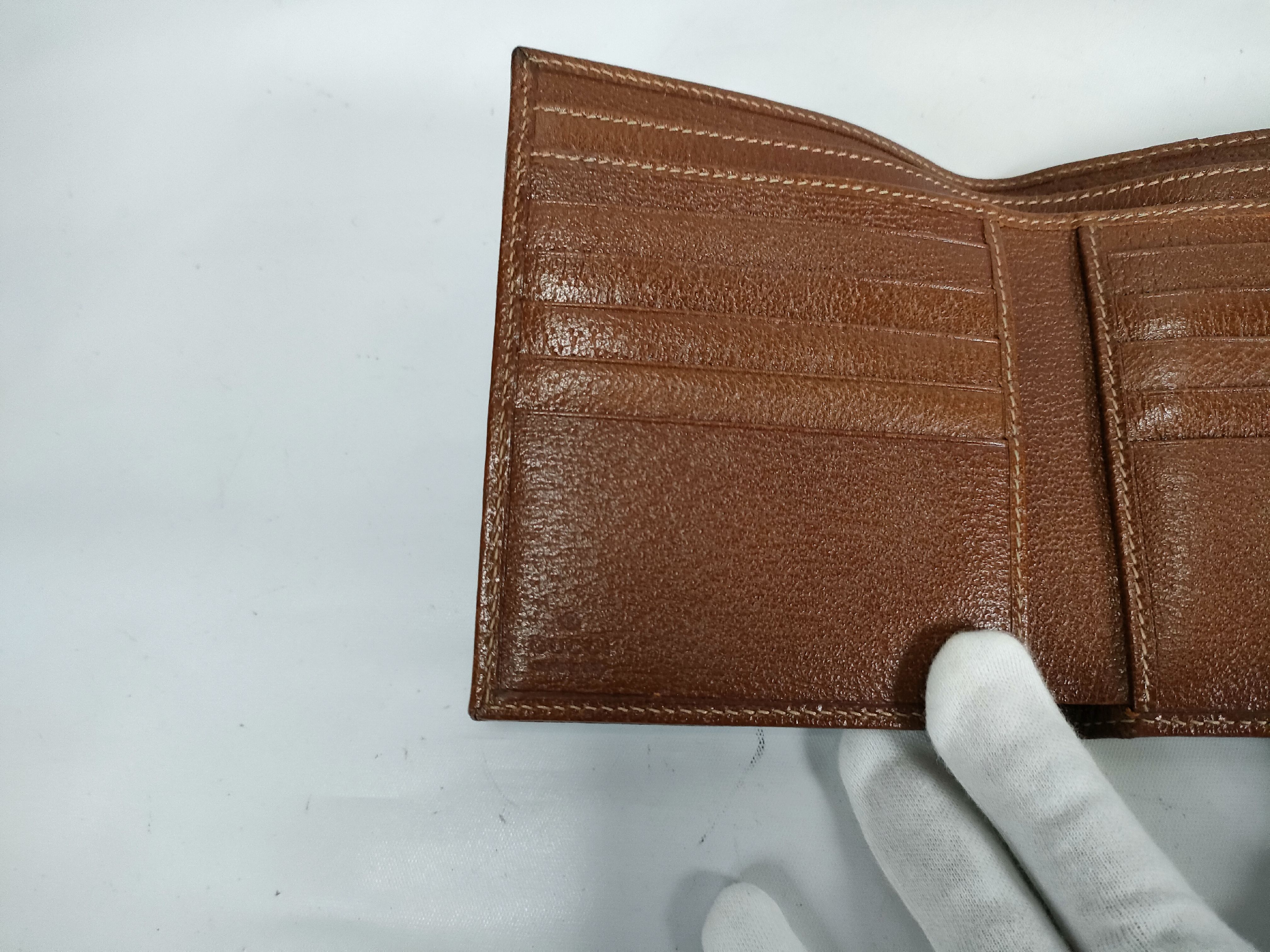 141411 Abbey Interlocking G Denim Bi-fold Wallet — view 8
