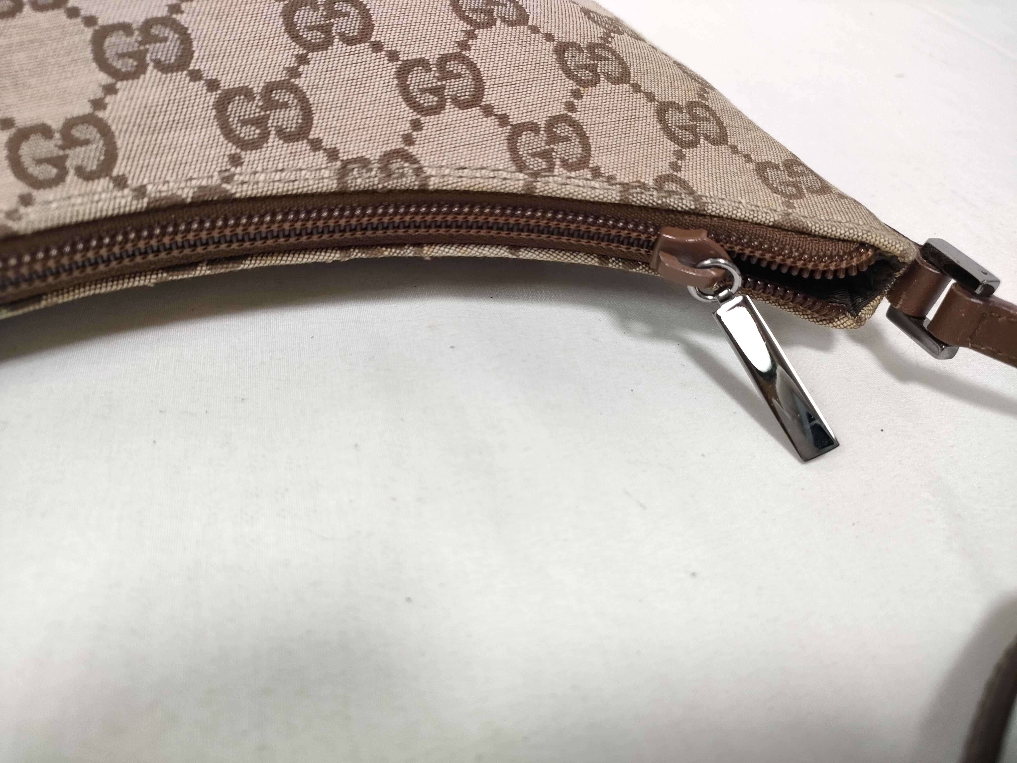 One-Shoulder GG Canvas Accessory Pouch 005 0813 Pouch — view 11