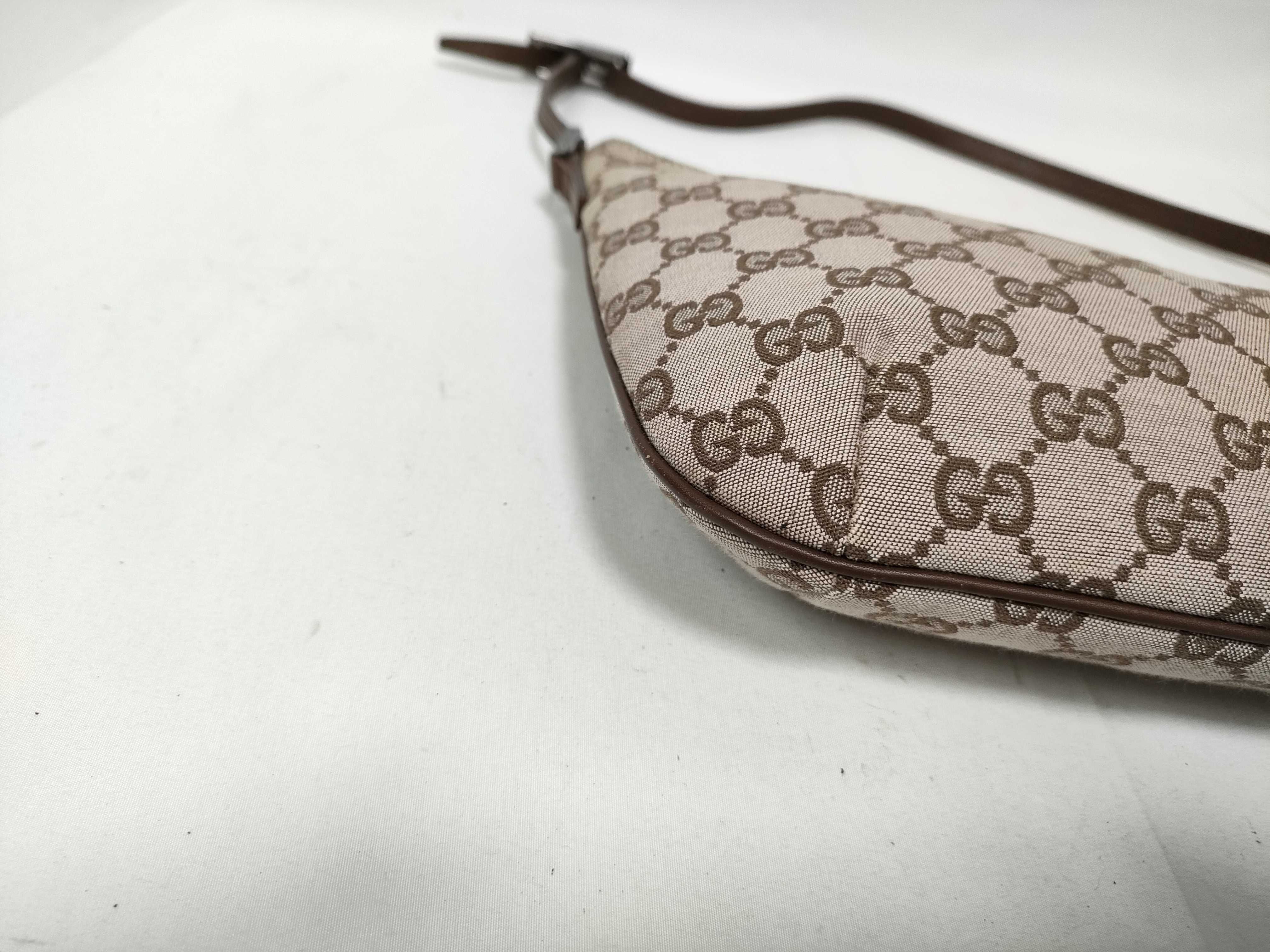 One-Shoulder GG Canvas Accessory Pouch 005 0813 Pouch — view 5