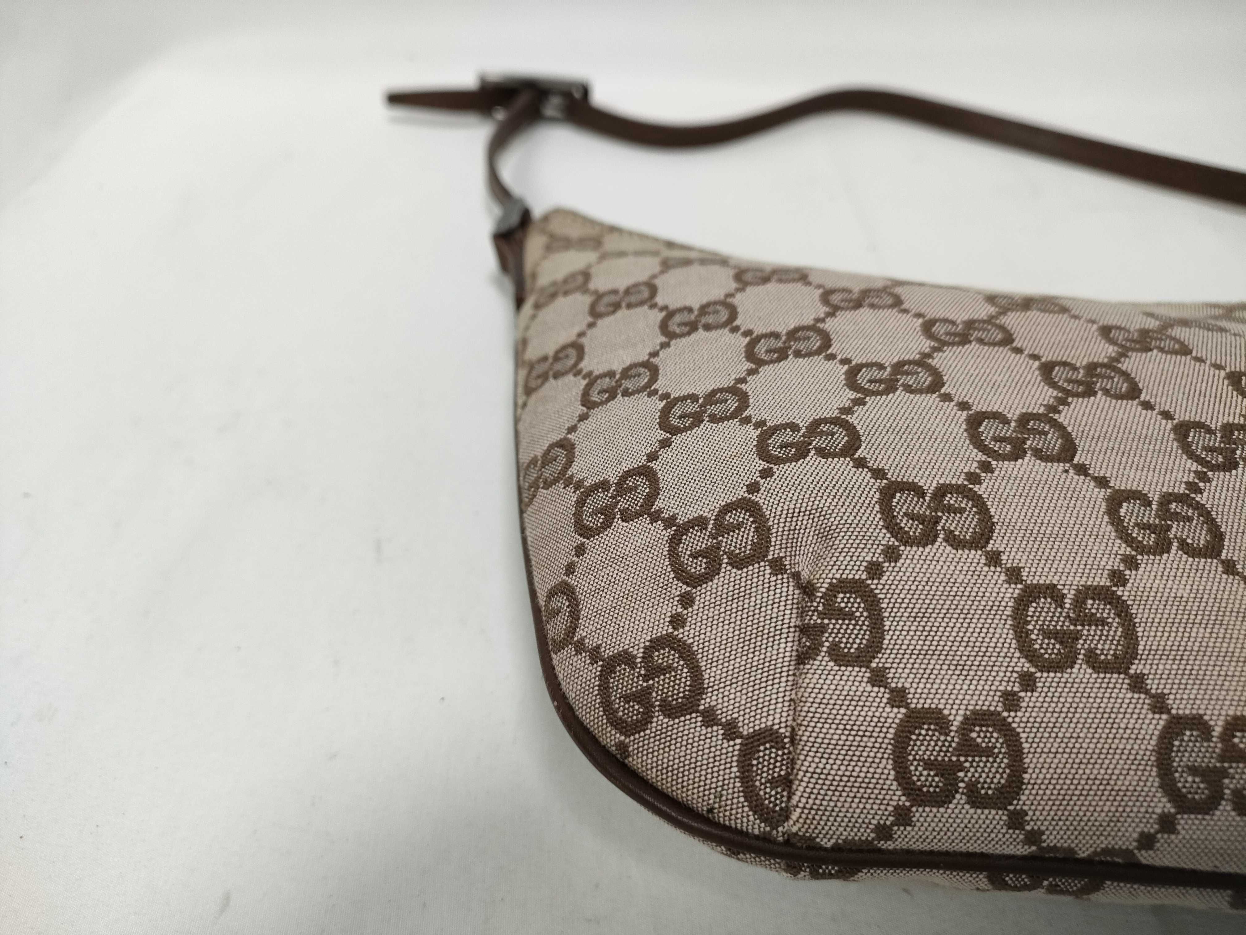 One-Shoulder GG Canvas Accessory Pouch 005 0813 Pouch — view 6