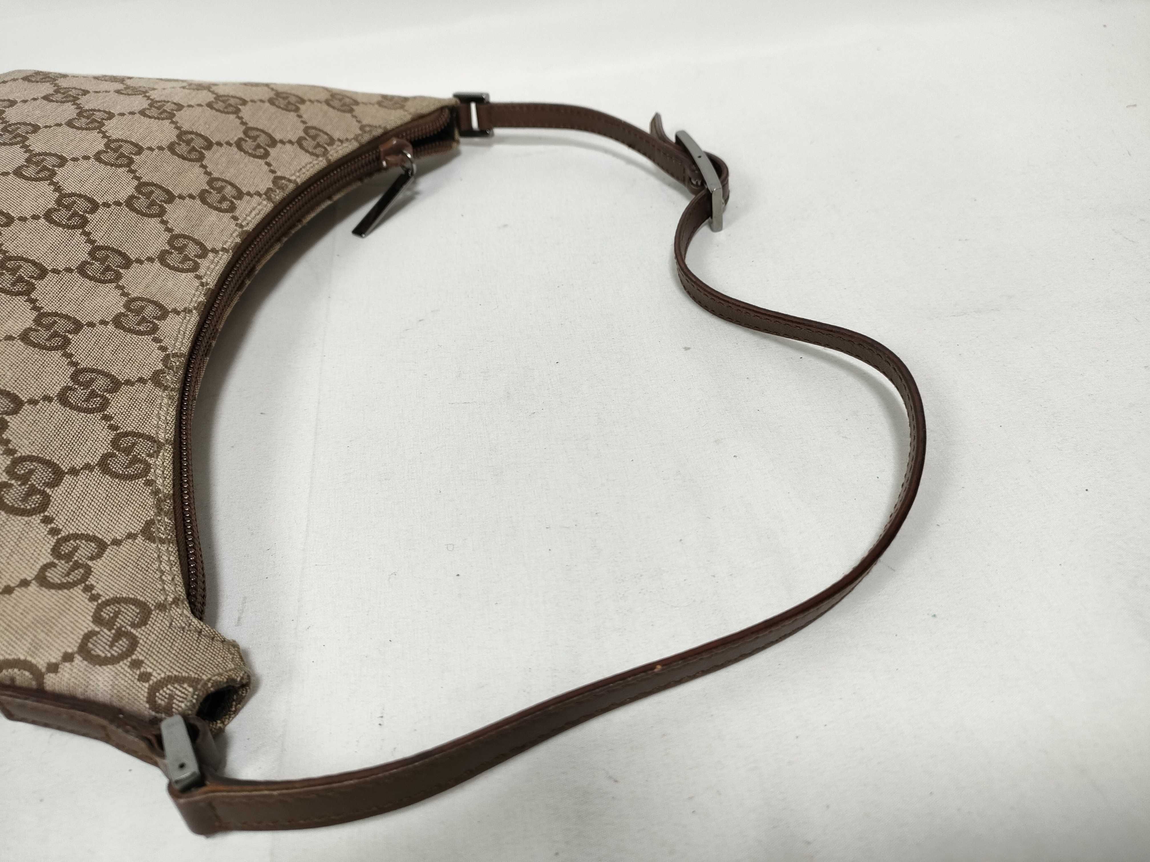 One-Shoulder GG Canvas Accessory Pouch 005 0813 Pouch — view 9