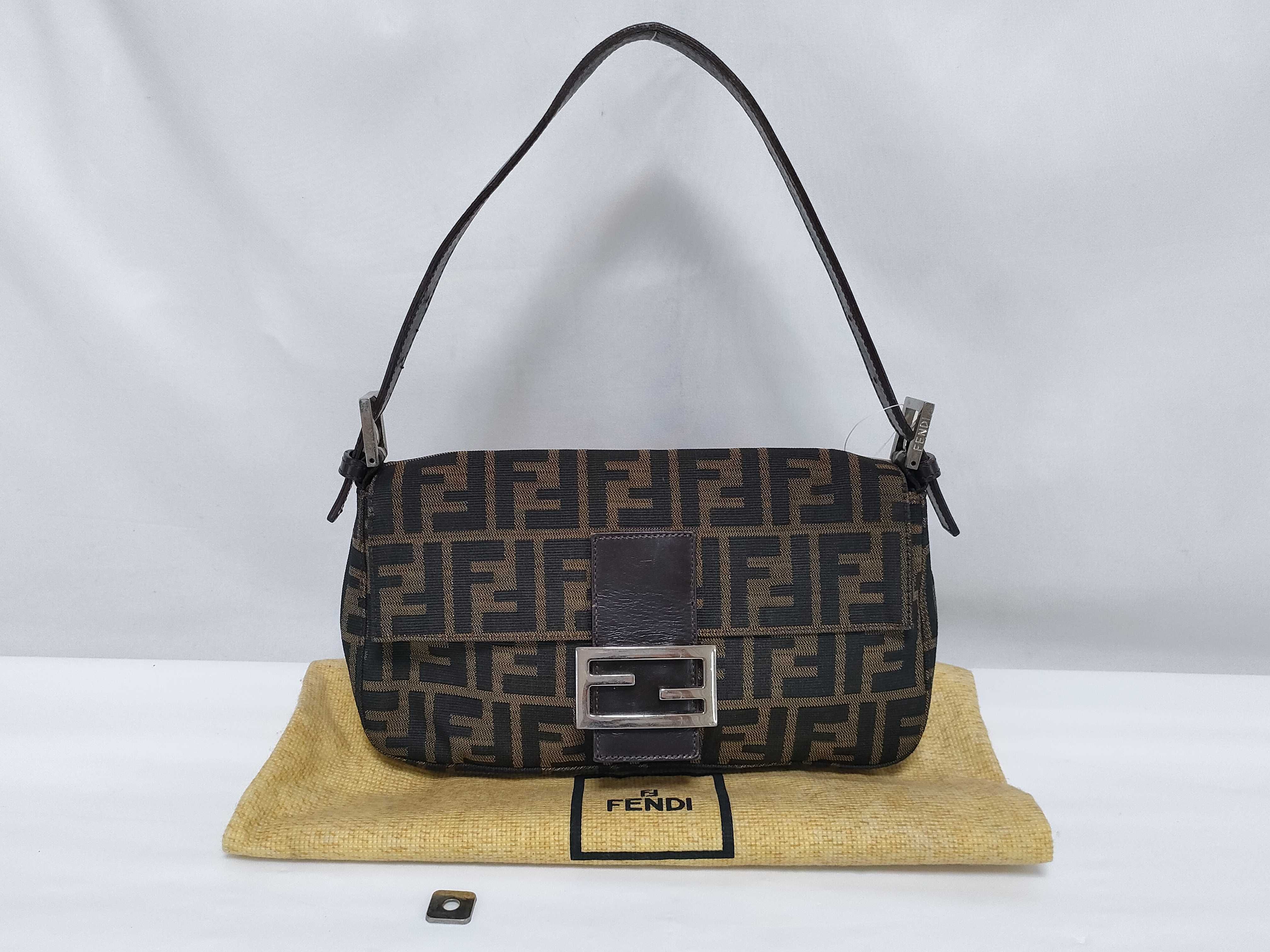 Zucca pattern Mamma Baguette bag with magnetic clasp (non-original)