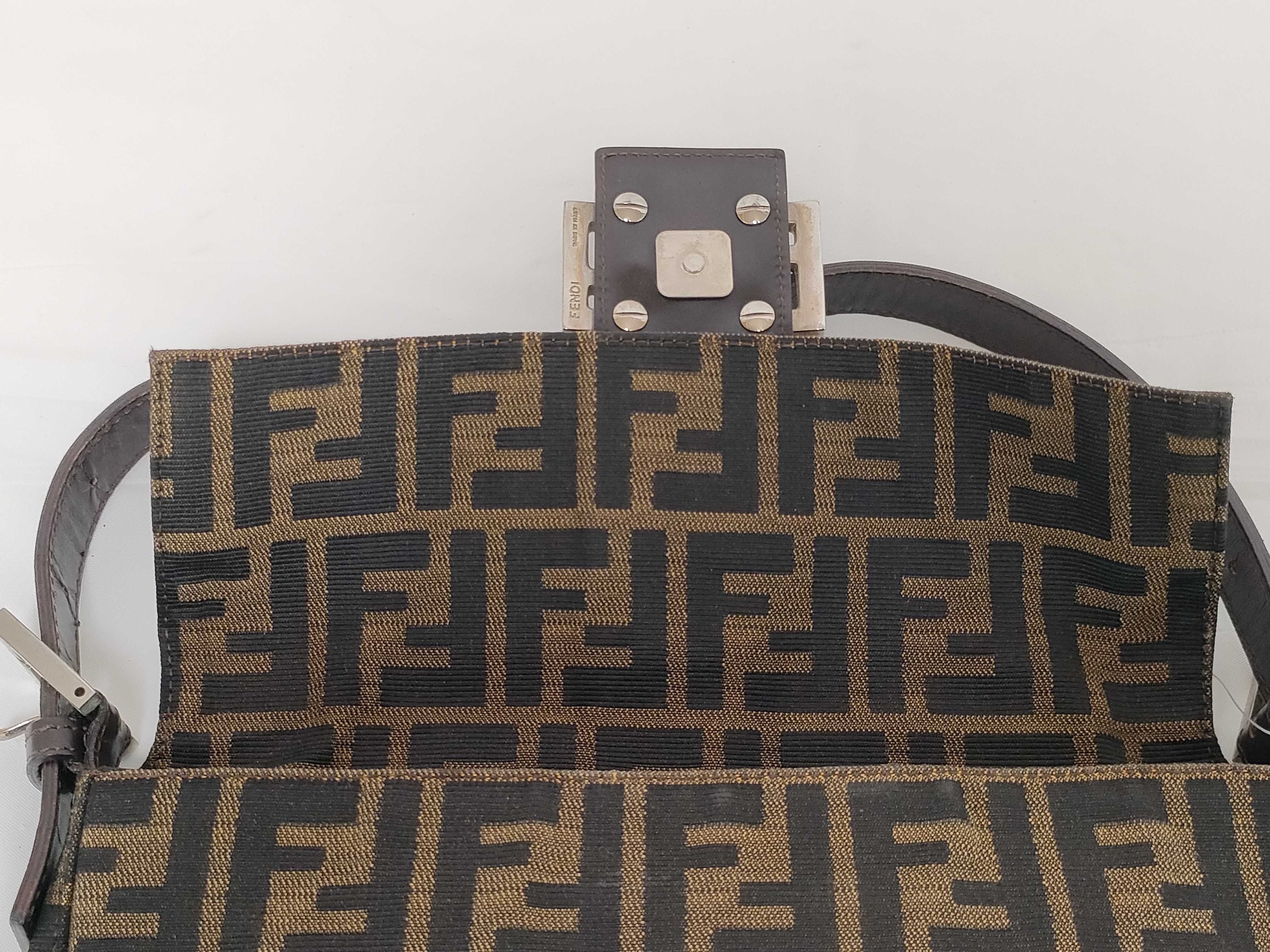 Zucca pattern Mamma Baguette bag with magnetic clasp (non-original) — view 6
