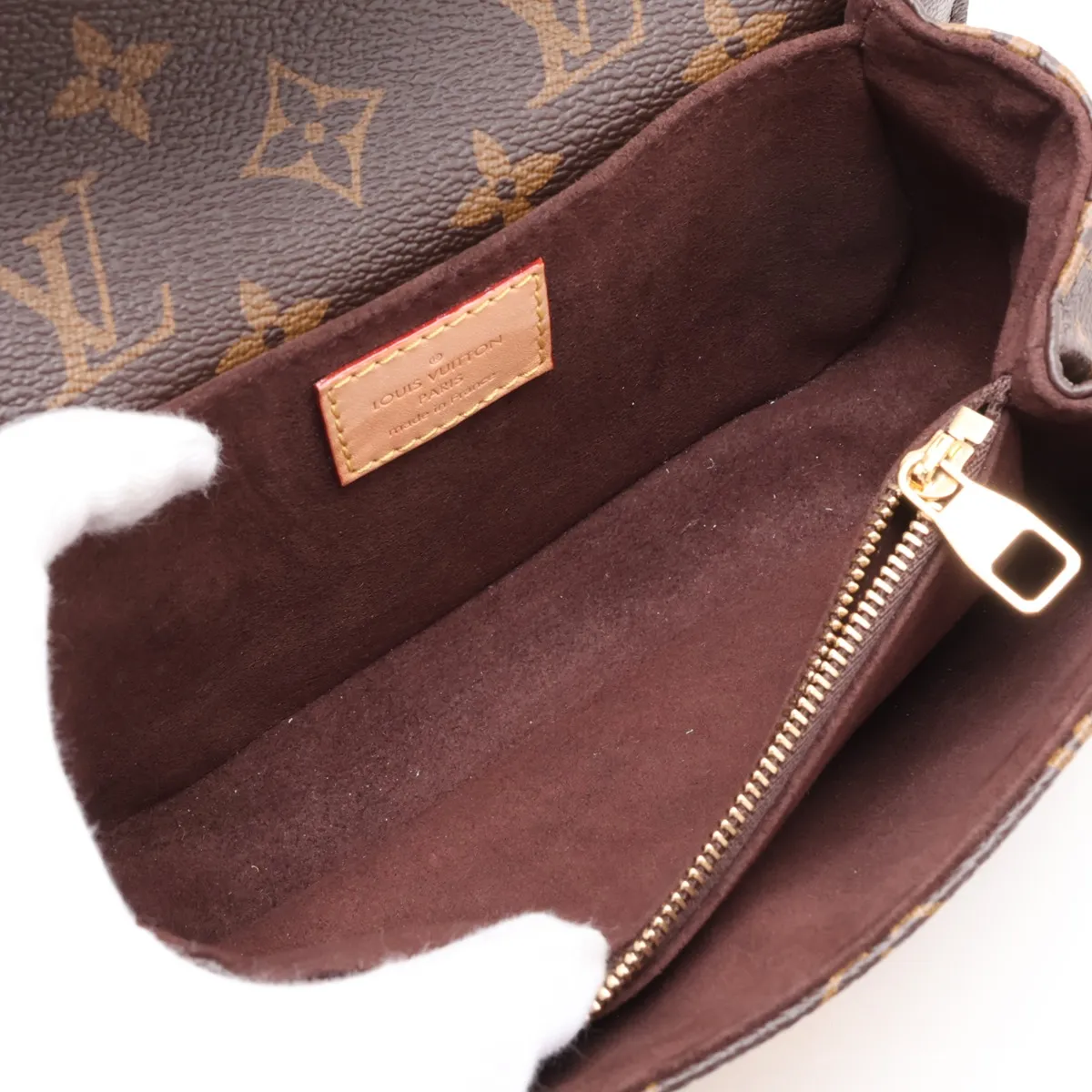 Monogram Pochette Metis EW M46279 Brown (RFID detected) — view 6