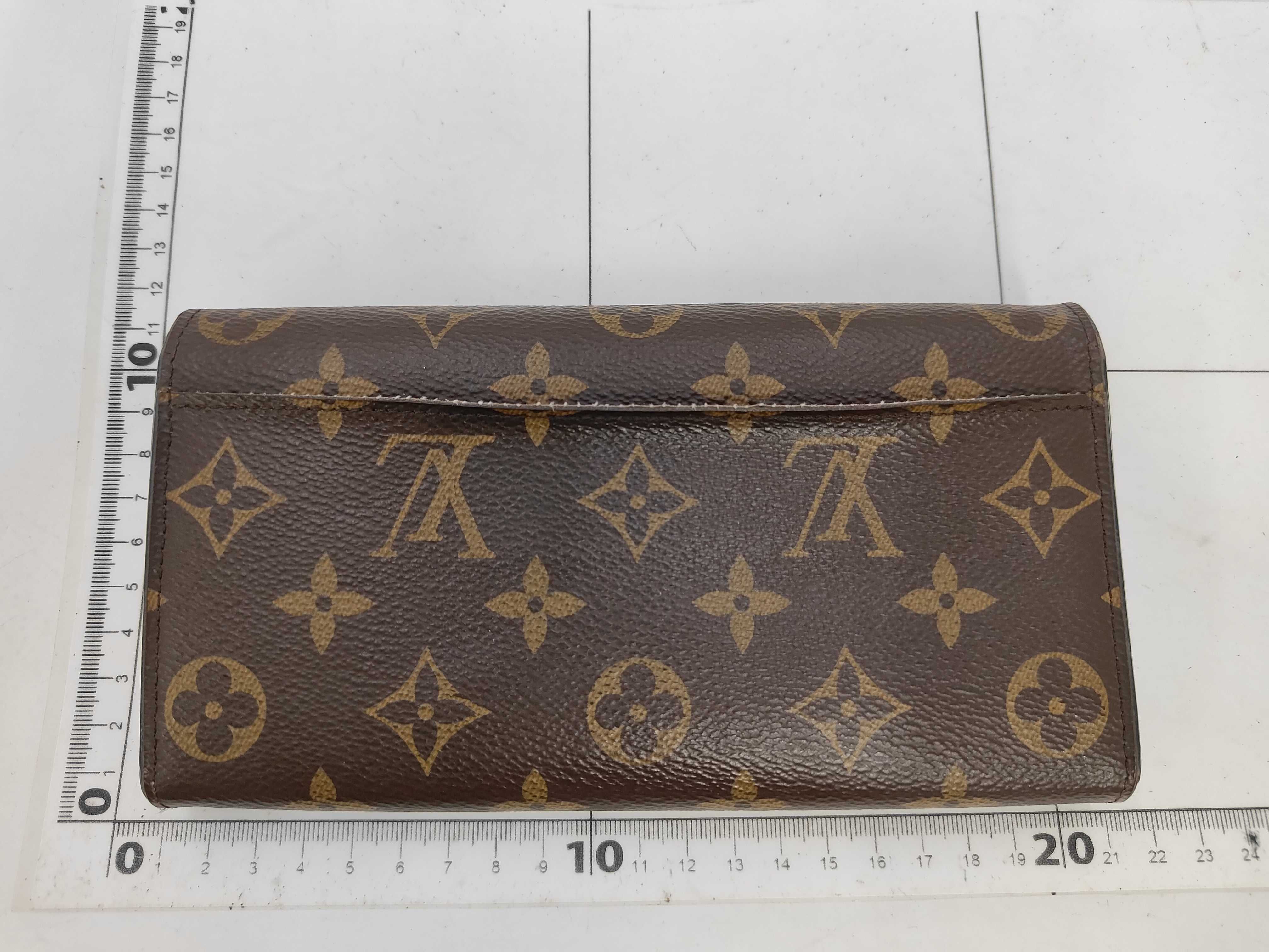 Monogram Louis Vuitton Monogram Portefeuille Sarah Rose Ballerine MS1149 Wallet — view 2