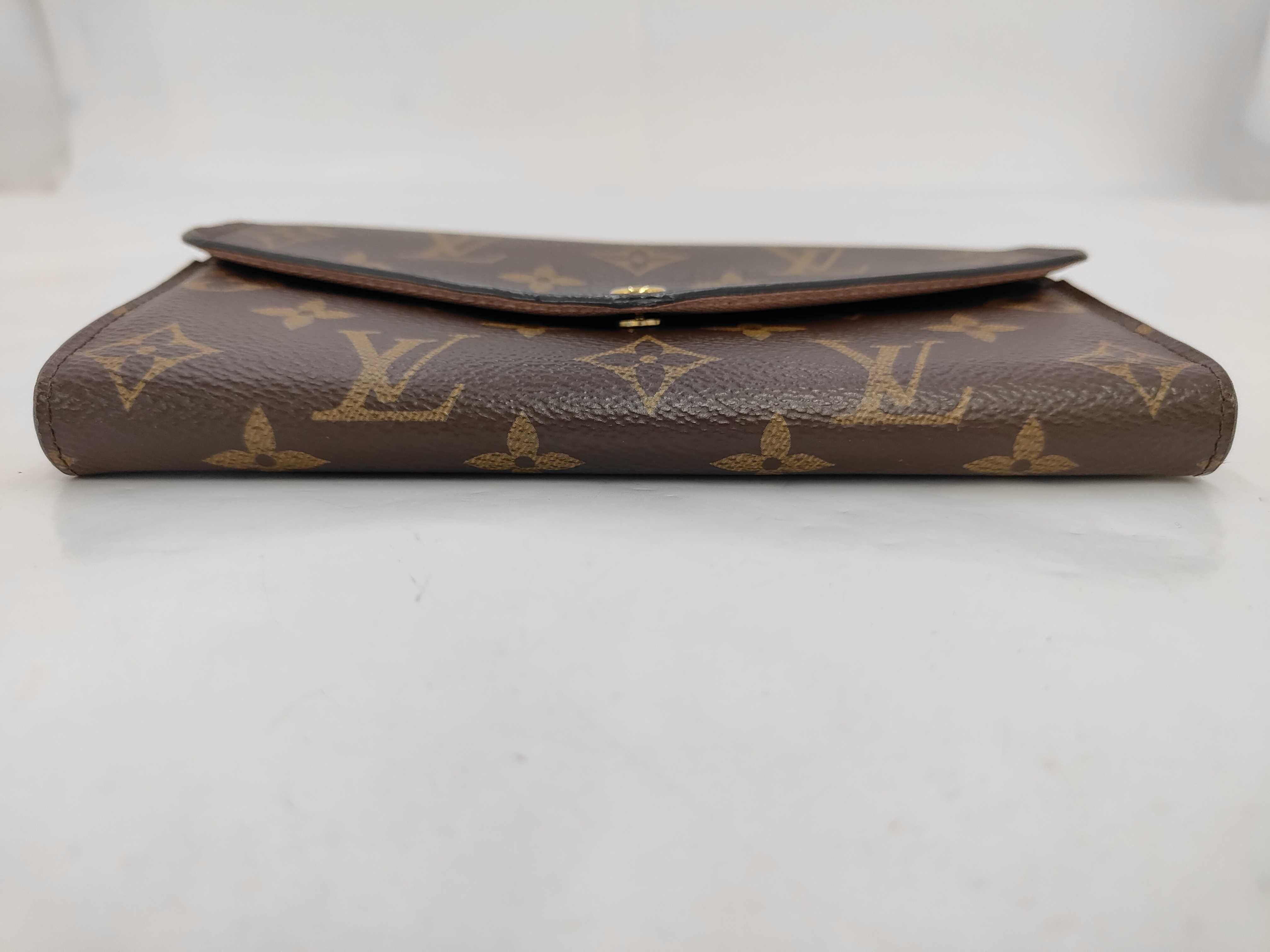 Monogram Louis Vuitton Monogram Portefeuille Sarah Rose Ballerine MS1149 Wallet — view 3