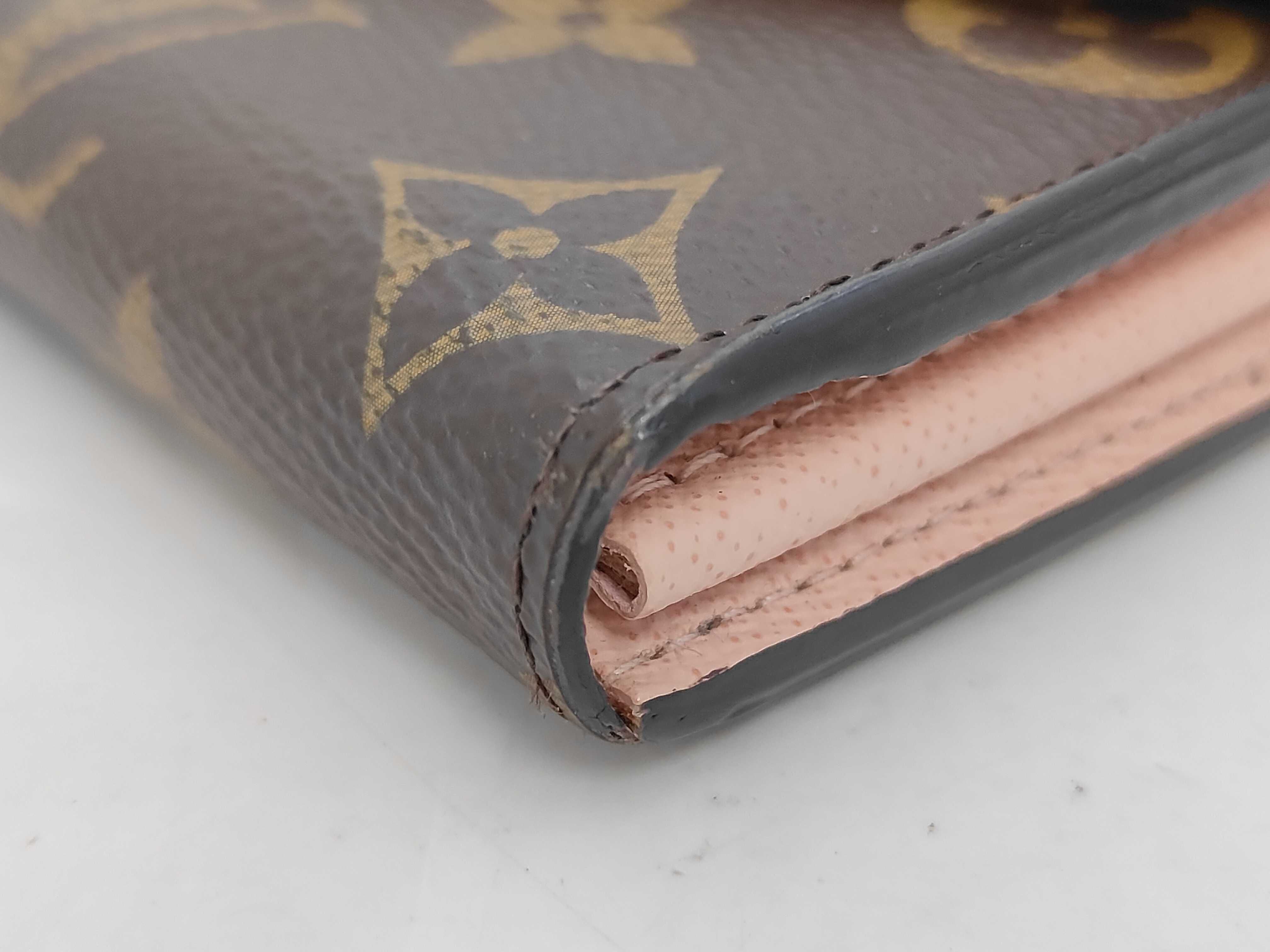 Monogram Louis Vuitton Monogram Portefeuille Sarah Rose Ballerine MS1149 Wallet — view 4