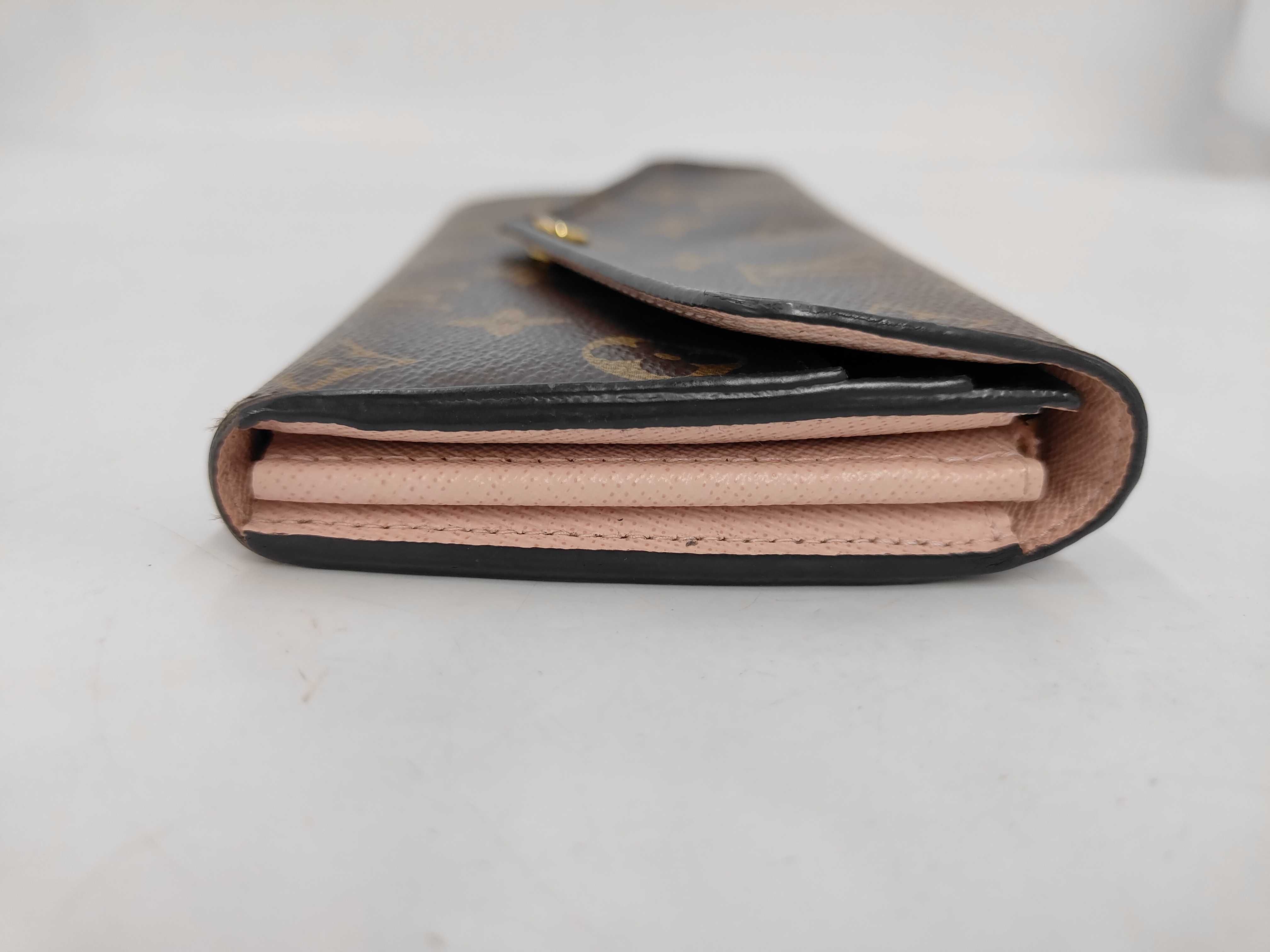 Monogram Louis Vuitton Monogram Portefeuille Sarah Rose Ballerine MS1149 Wallet — view 5