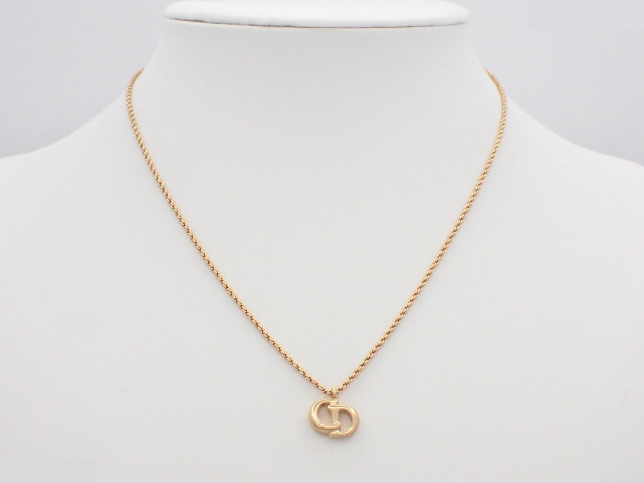 Gold necklace, chain approximately 42cm — view 3