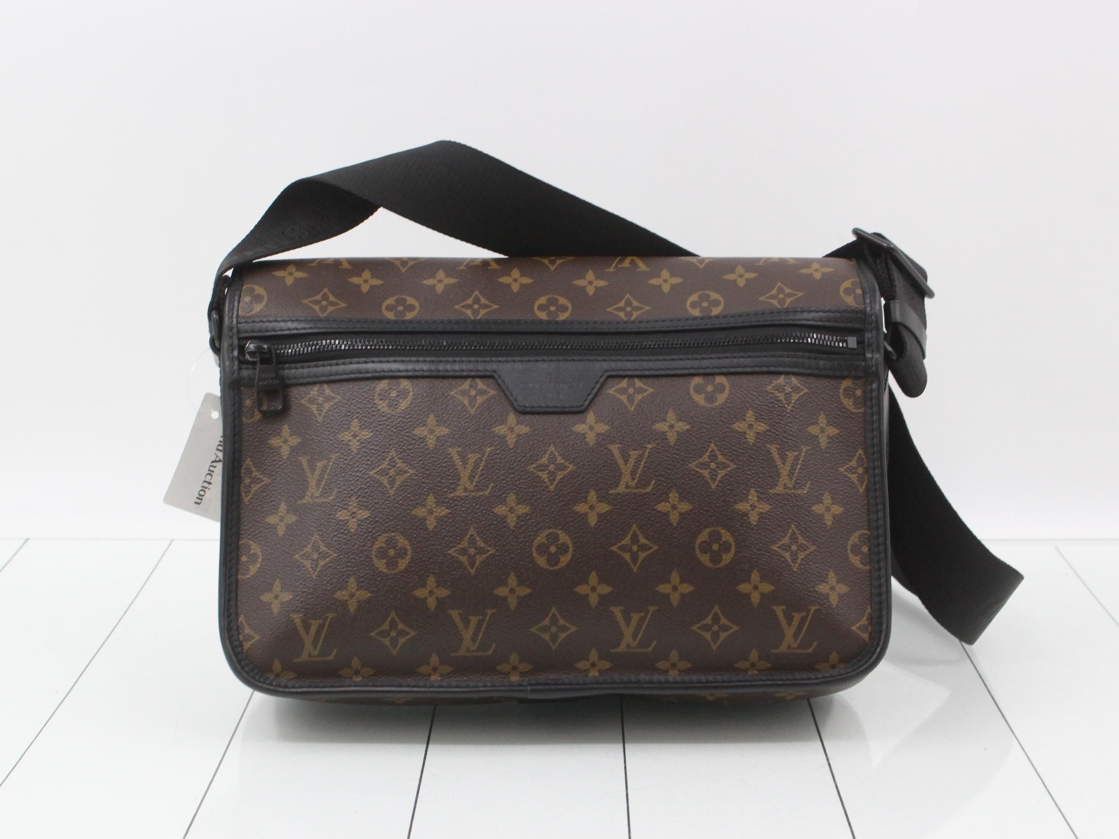 Archie Messenger Monogram Macassar Messenger Bag — view 2