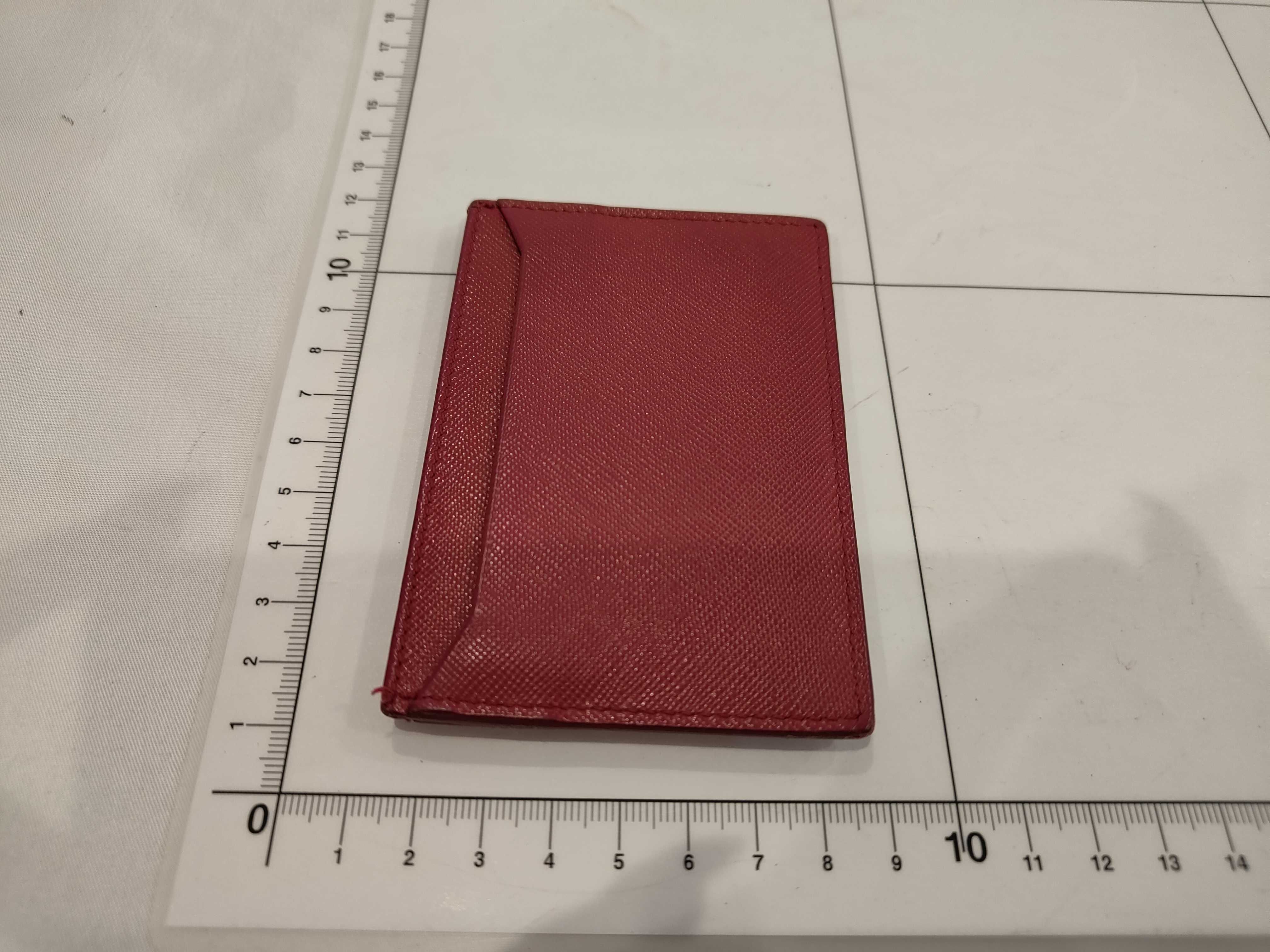 Saffiano Card Case Pink Card Case — view 2