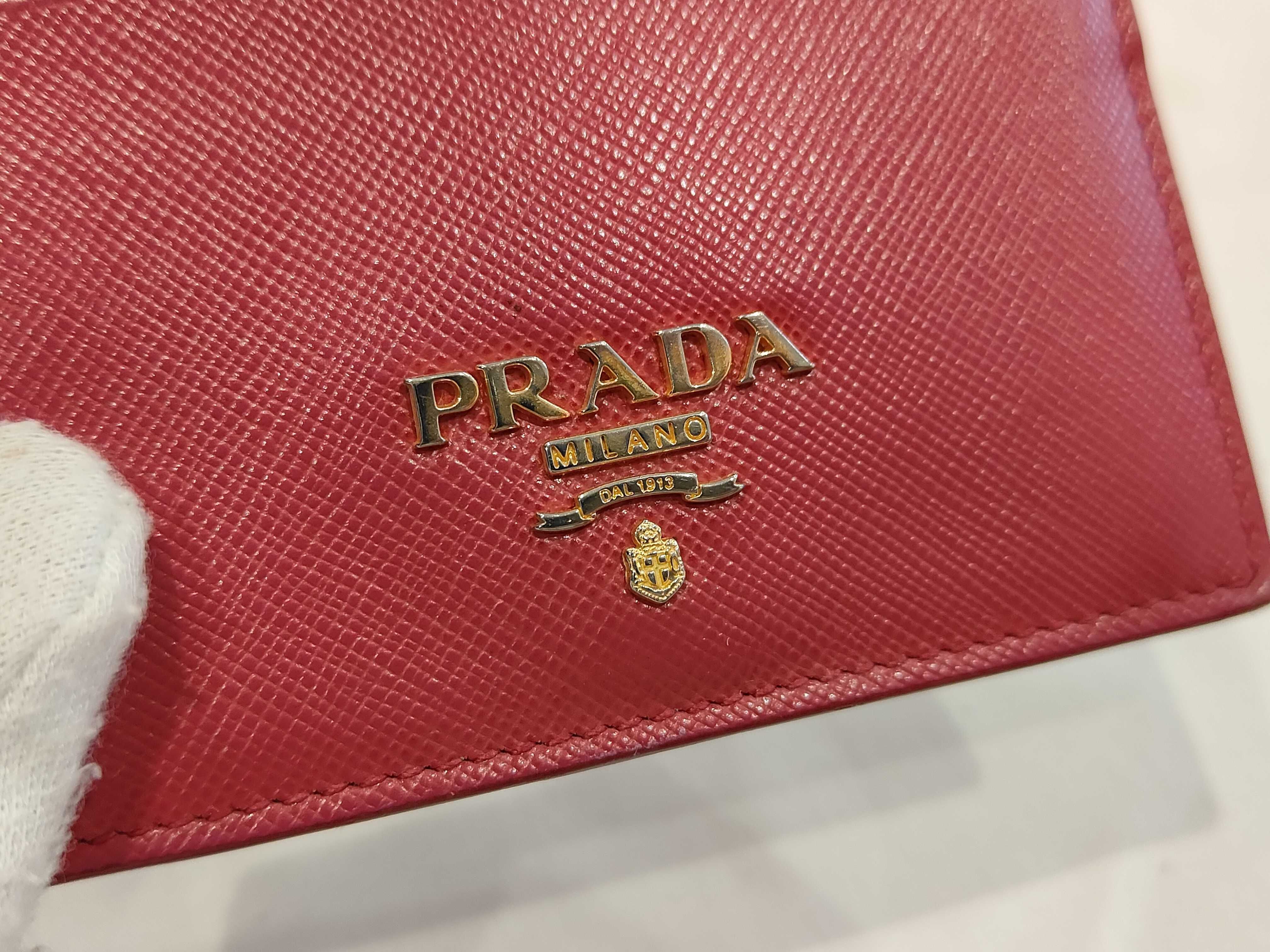Saffiano Card Case Pink Card Case — view 8