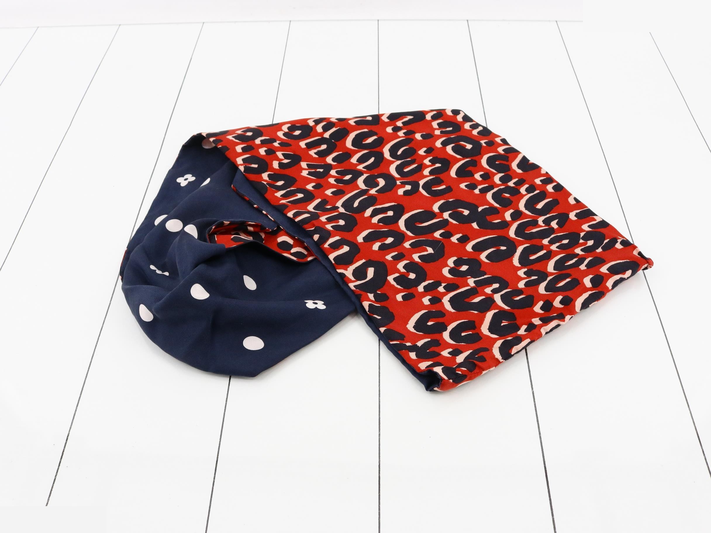 Leopard print snood scarf — view 3