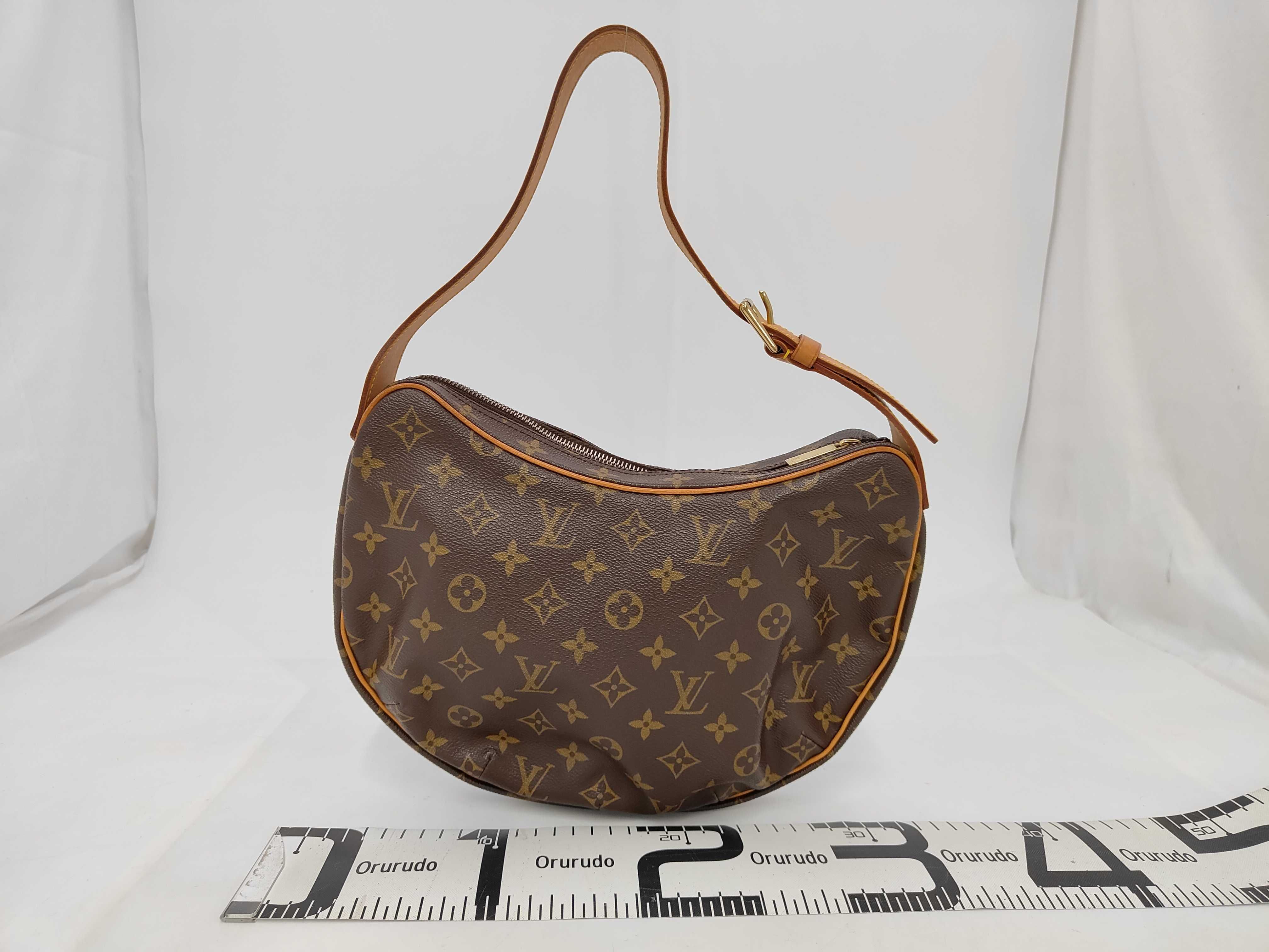 Monogram Croissant Shoulder Bag — view 2