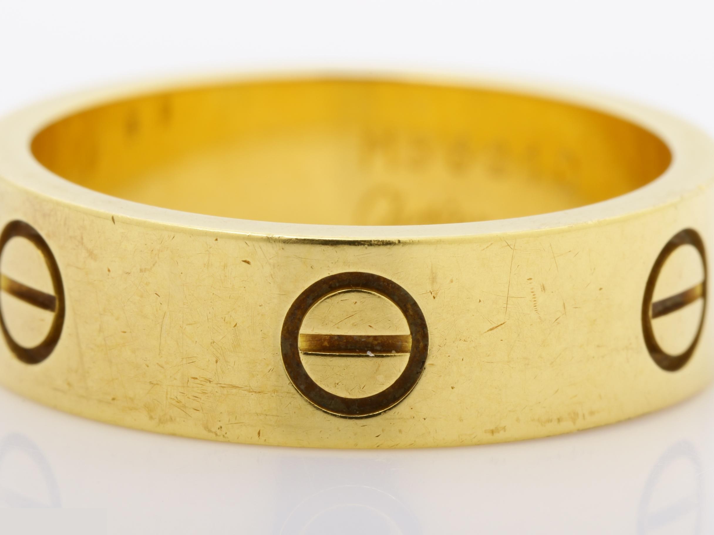 Ring, Love Ring, 750YG, 8.6g — view 2